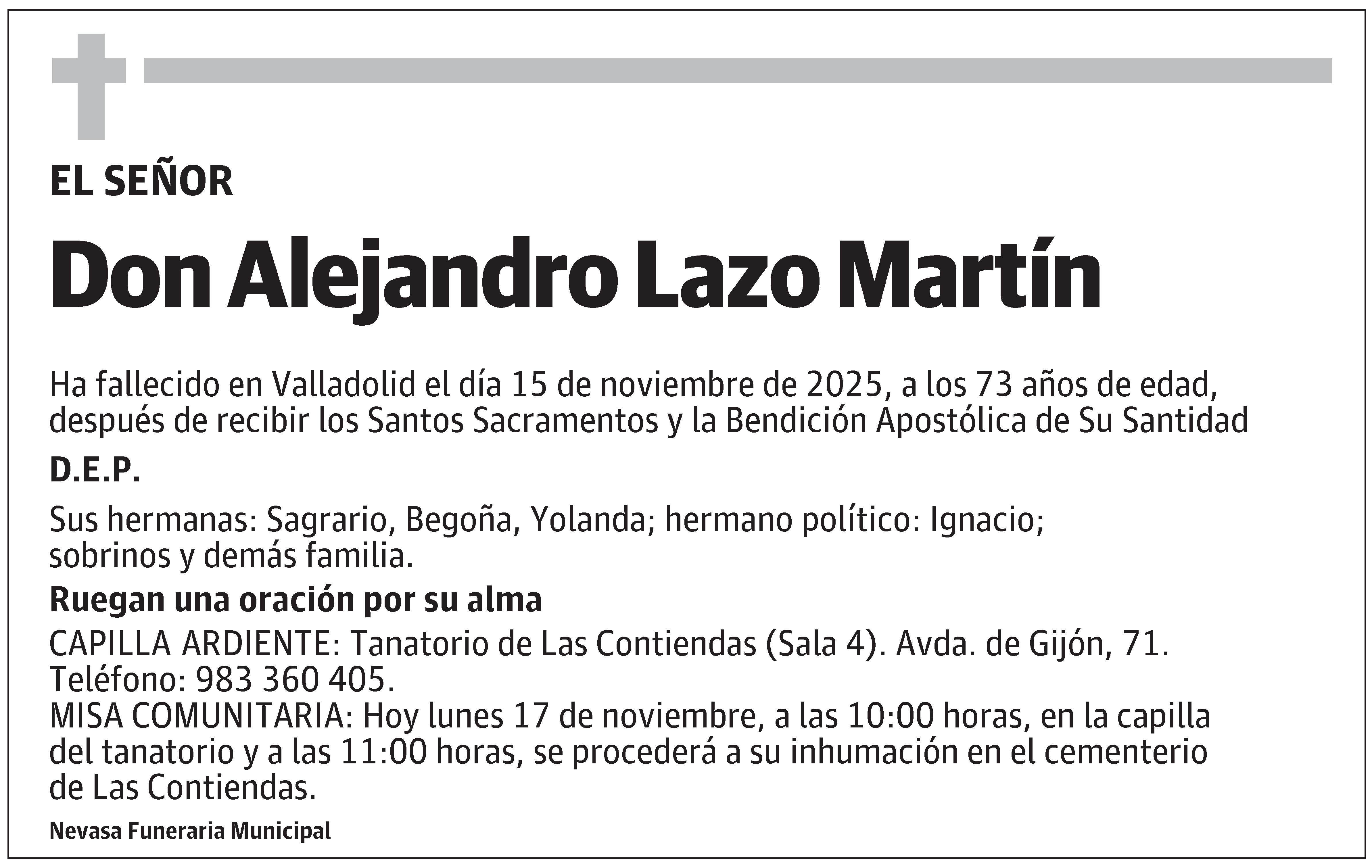 Alejandro Lazo Martín