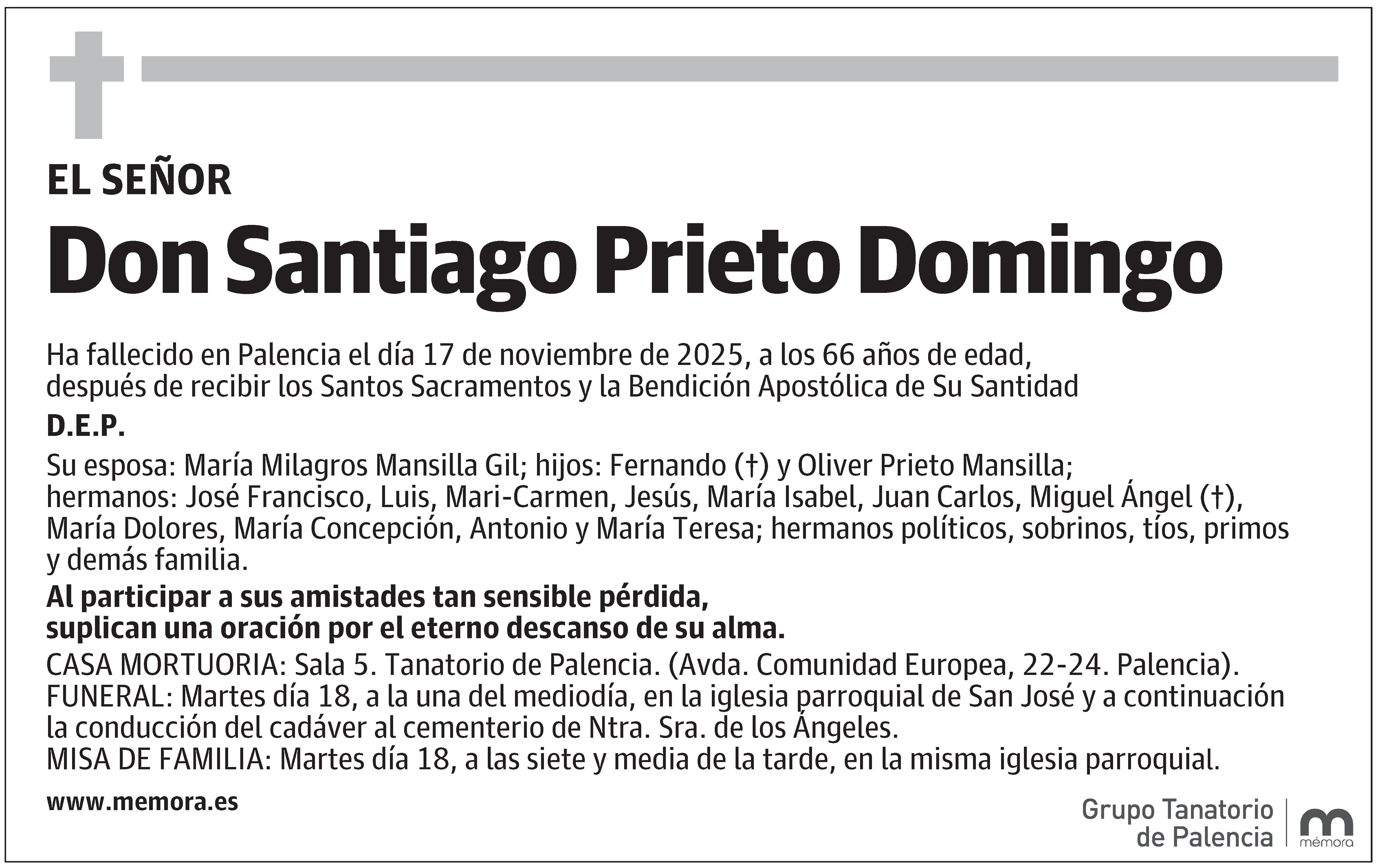 Santiago Prieto Domingo