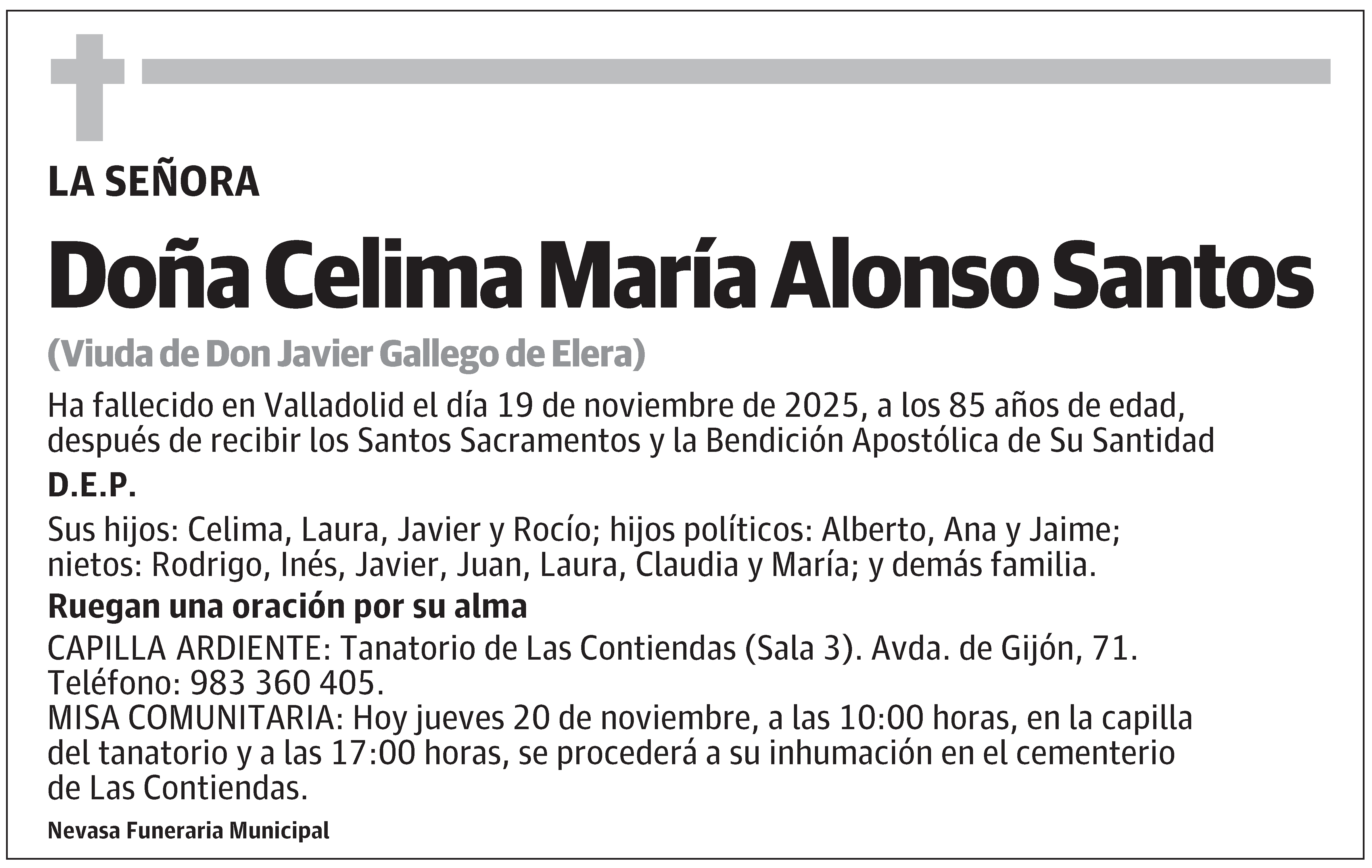 Celima María Alonso Santos
