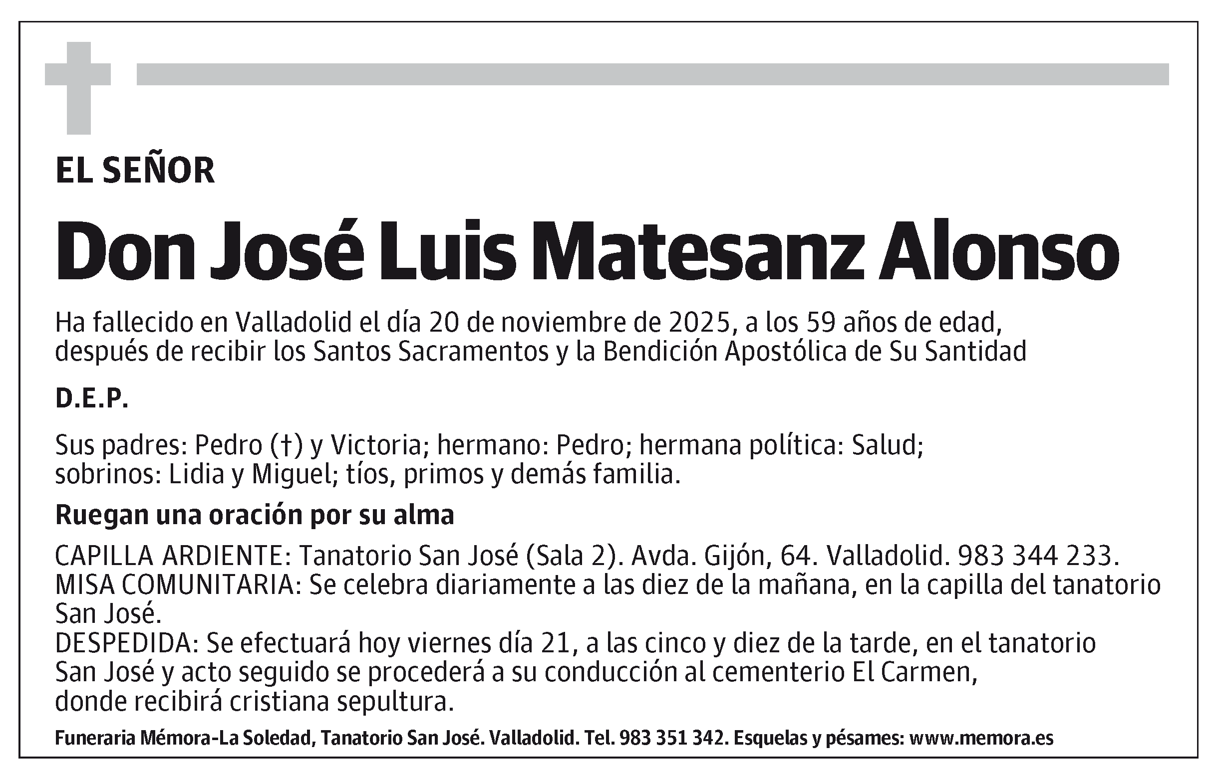 José Luis Matesanz Alonso