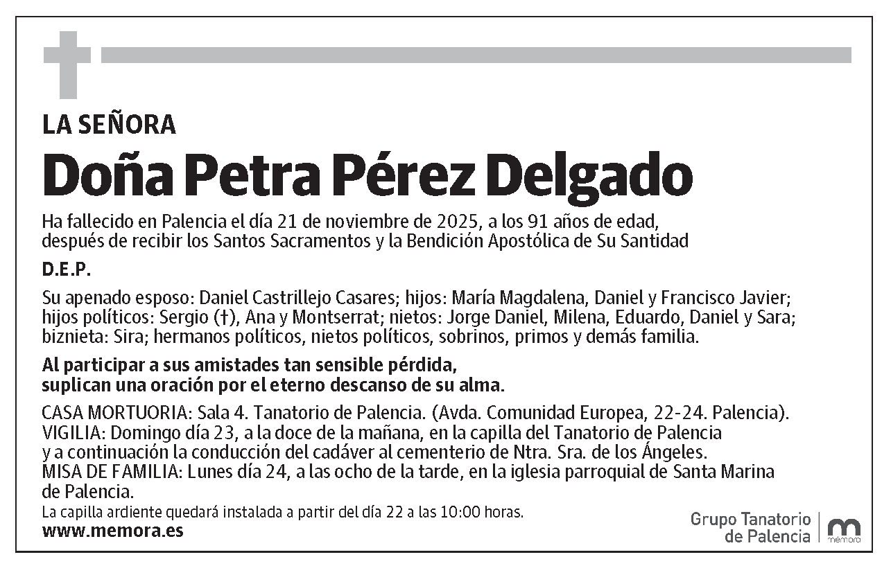 Petra Pérez Delgado