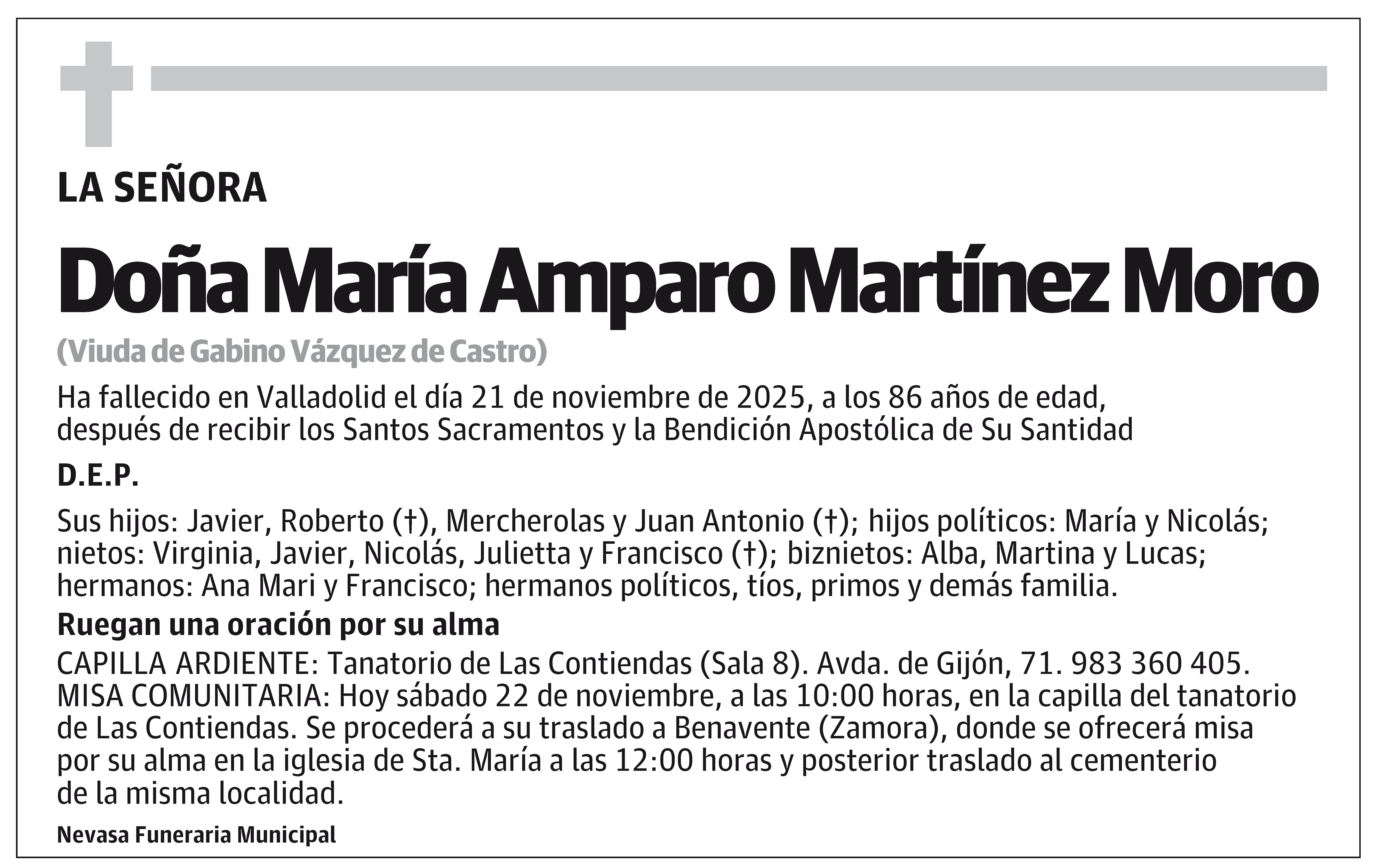 María Amparo Martínez Moro