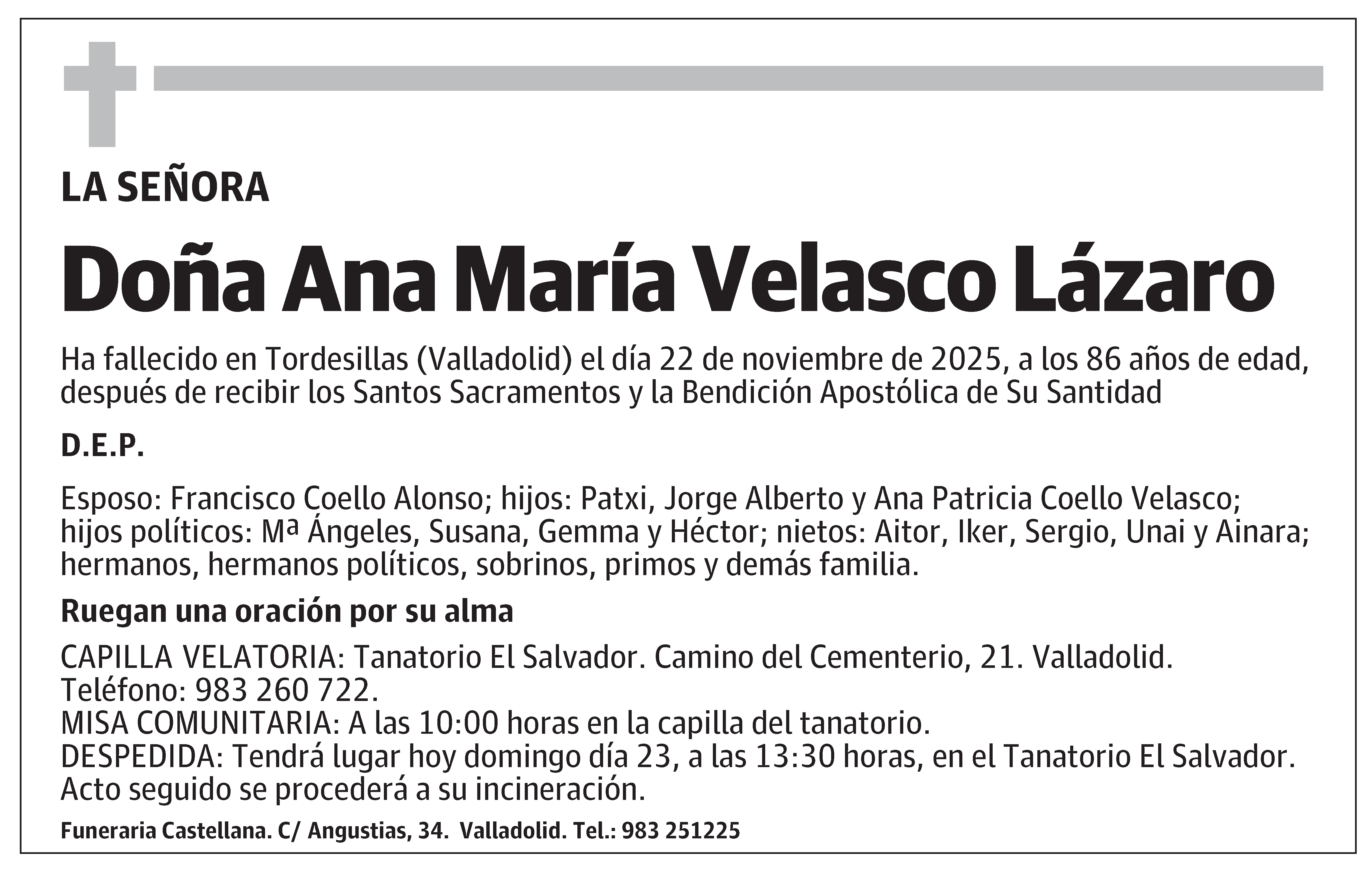 Ana María Velasco Lázaro