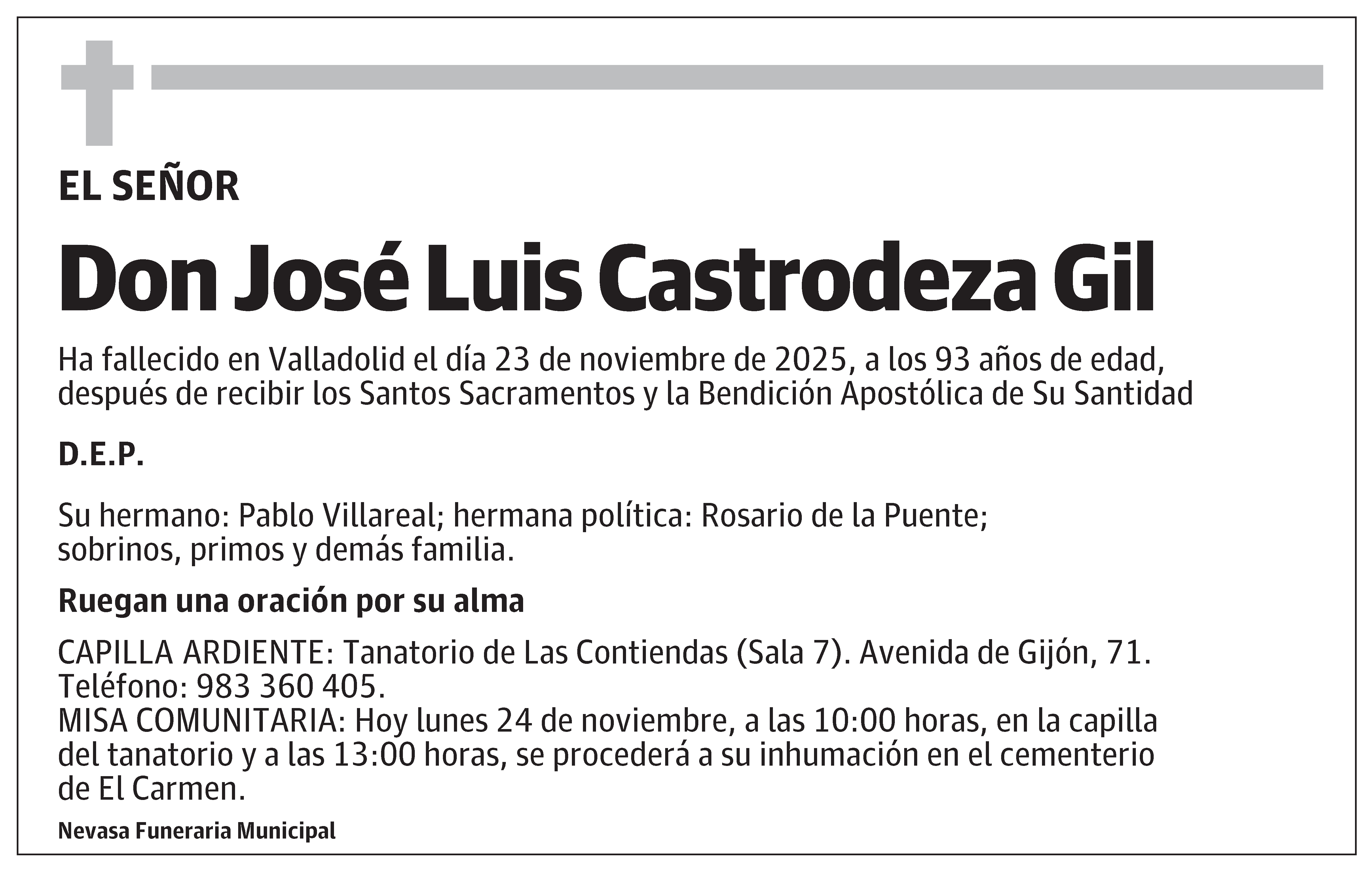 José Luis Castrodeza Gil