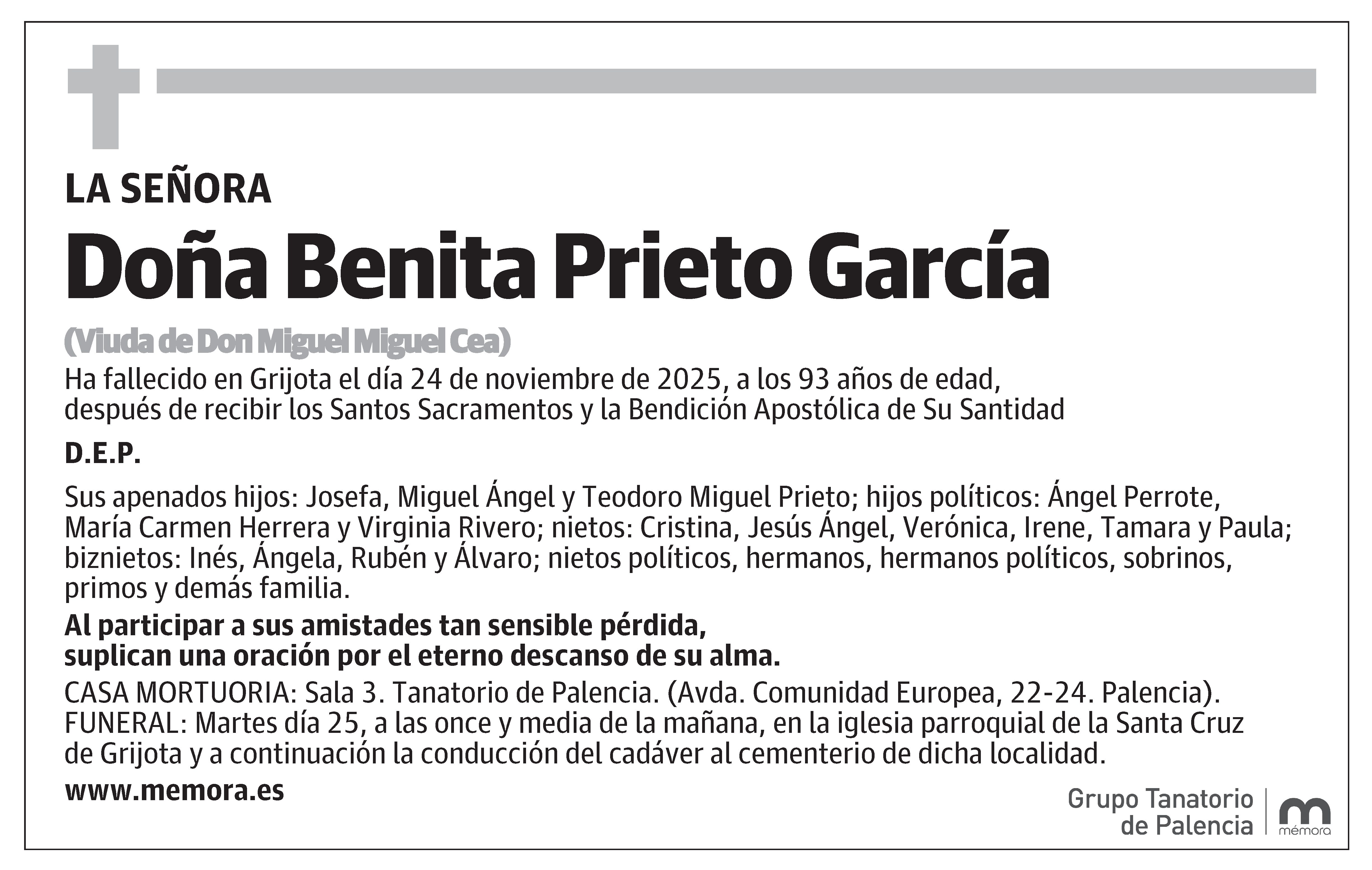 Benita Prieto García