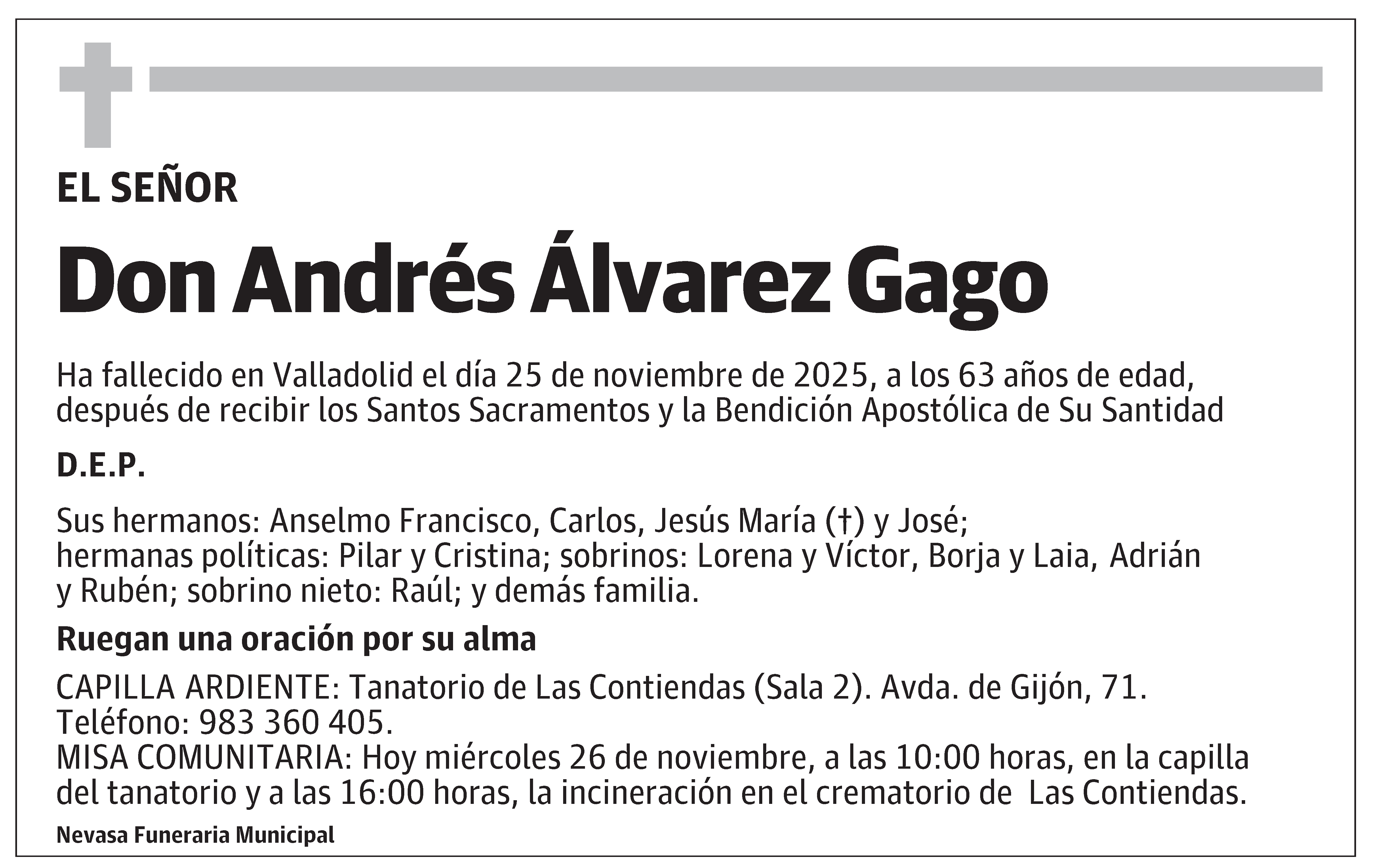 Andrés Álvarez Gago