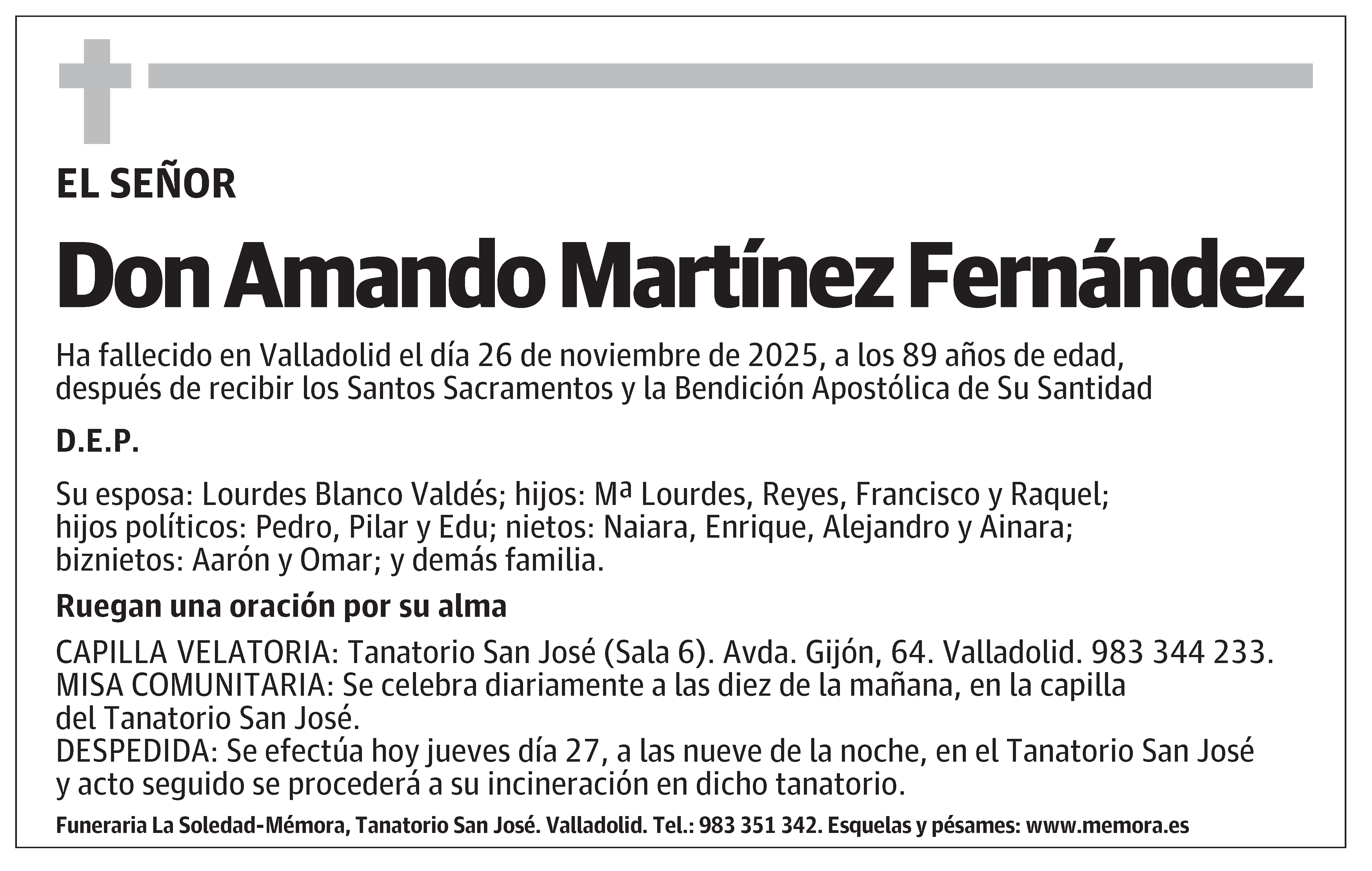 Amando Martínez Fernández