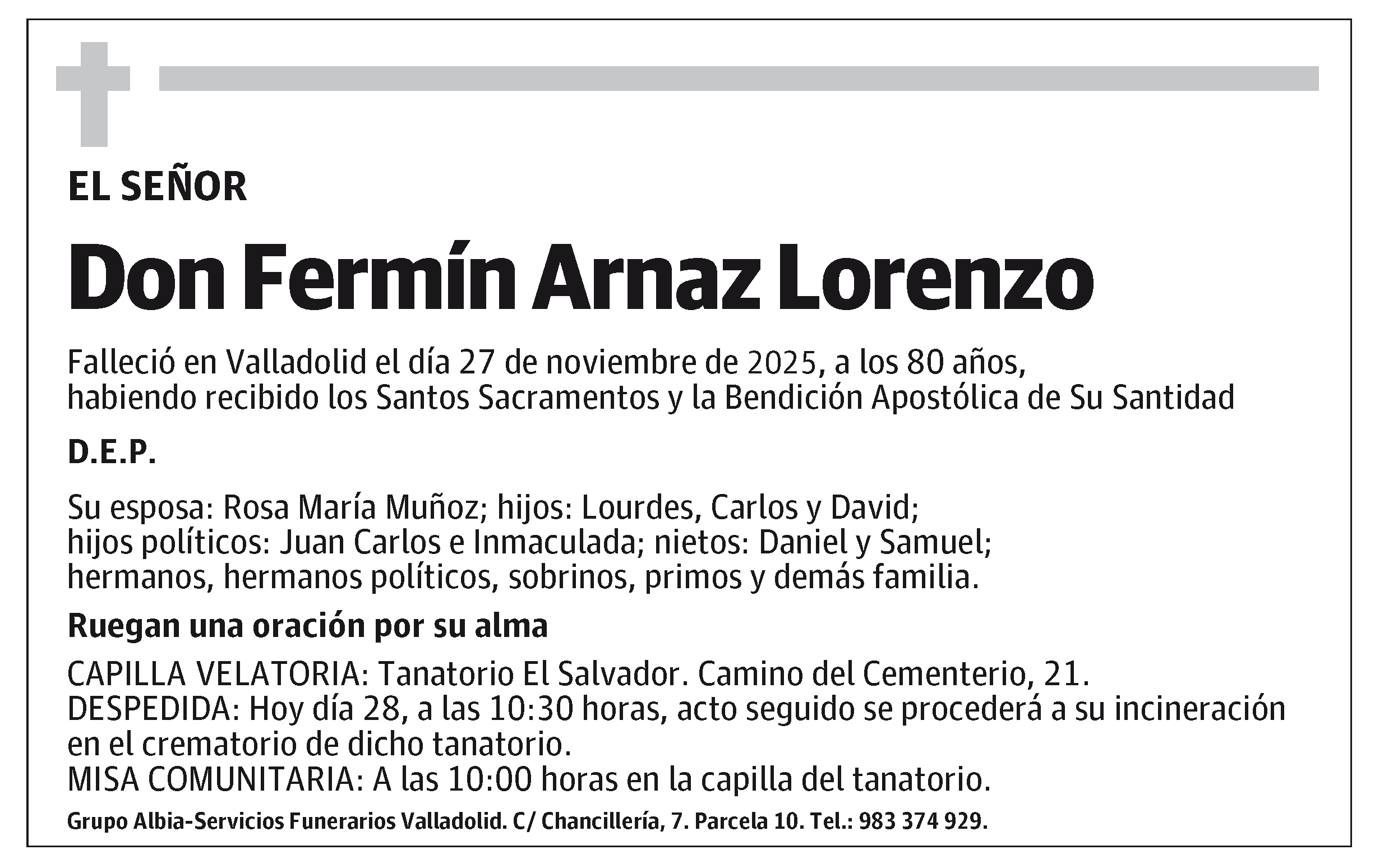 Fermín Arnaz Lorenzo