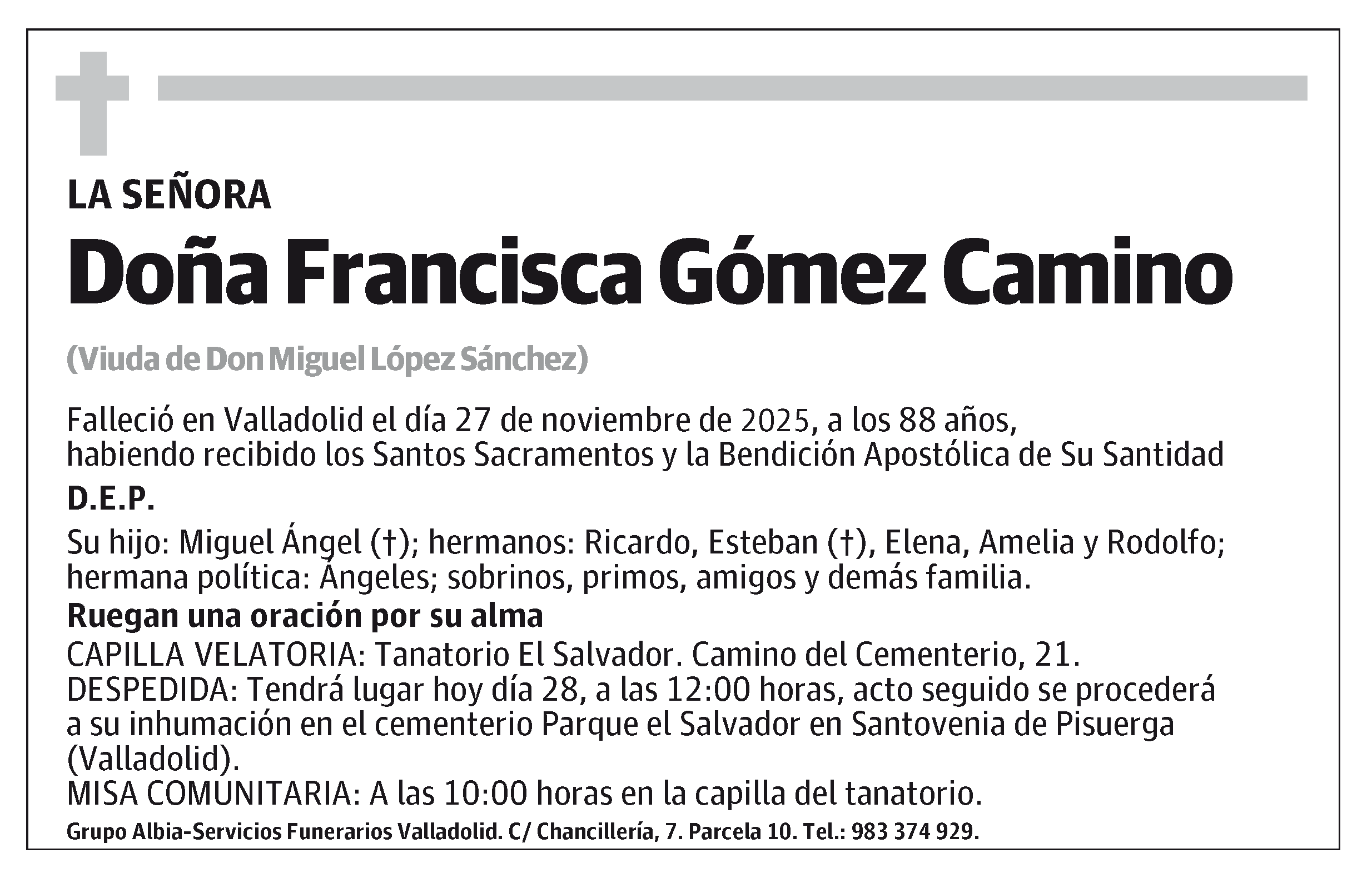 Francisca Gómez Camino