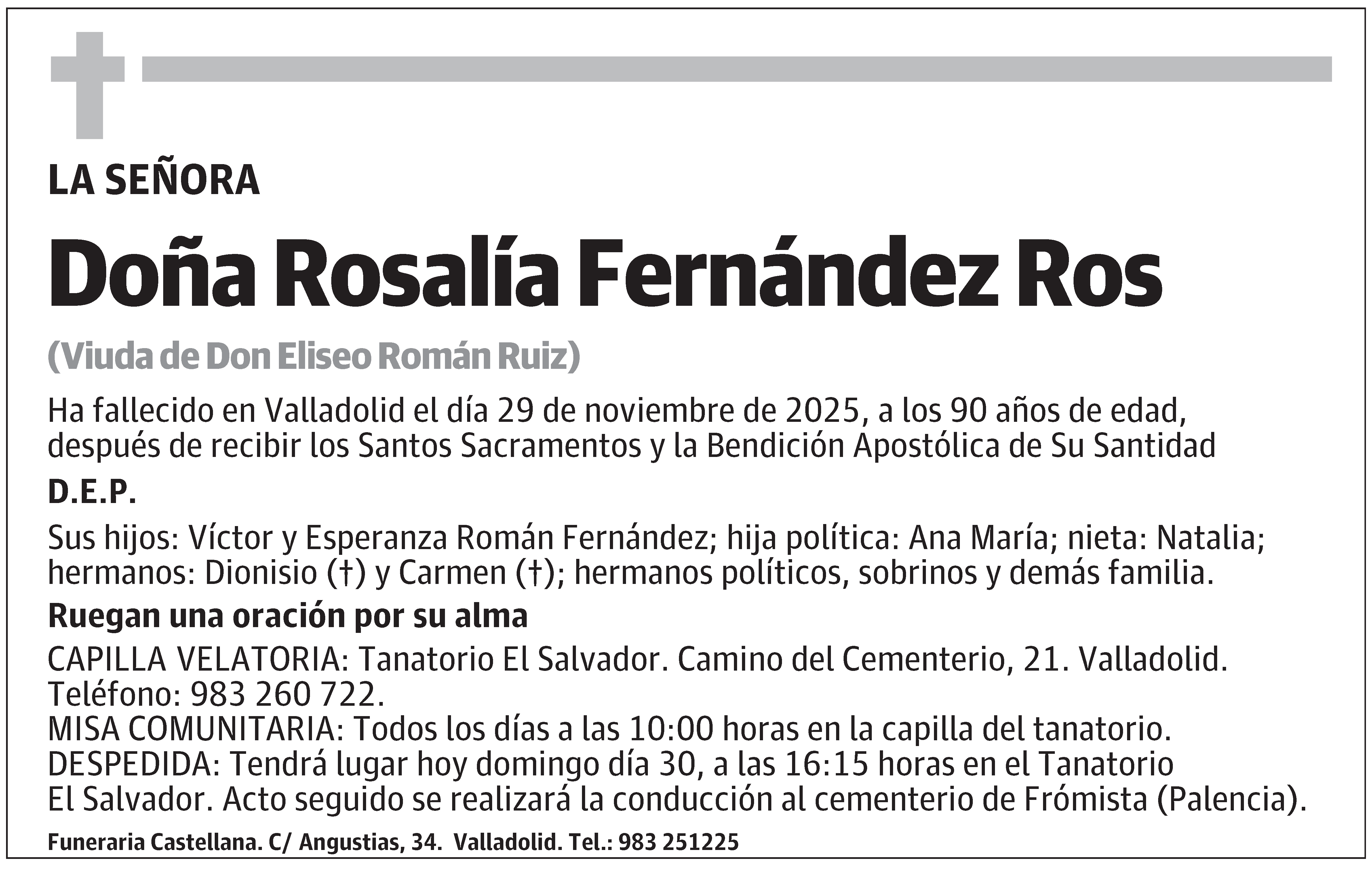 Rosalía Fernández Ros