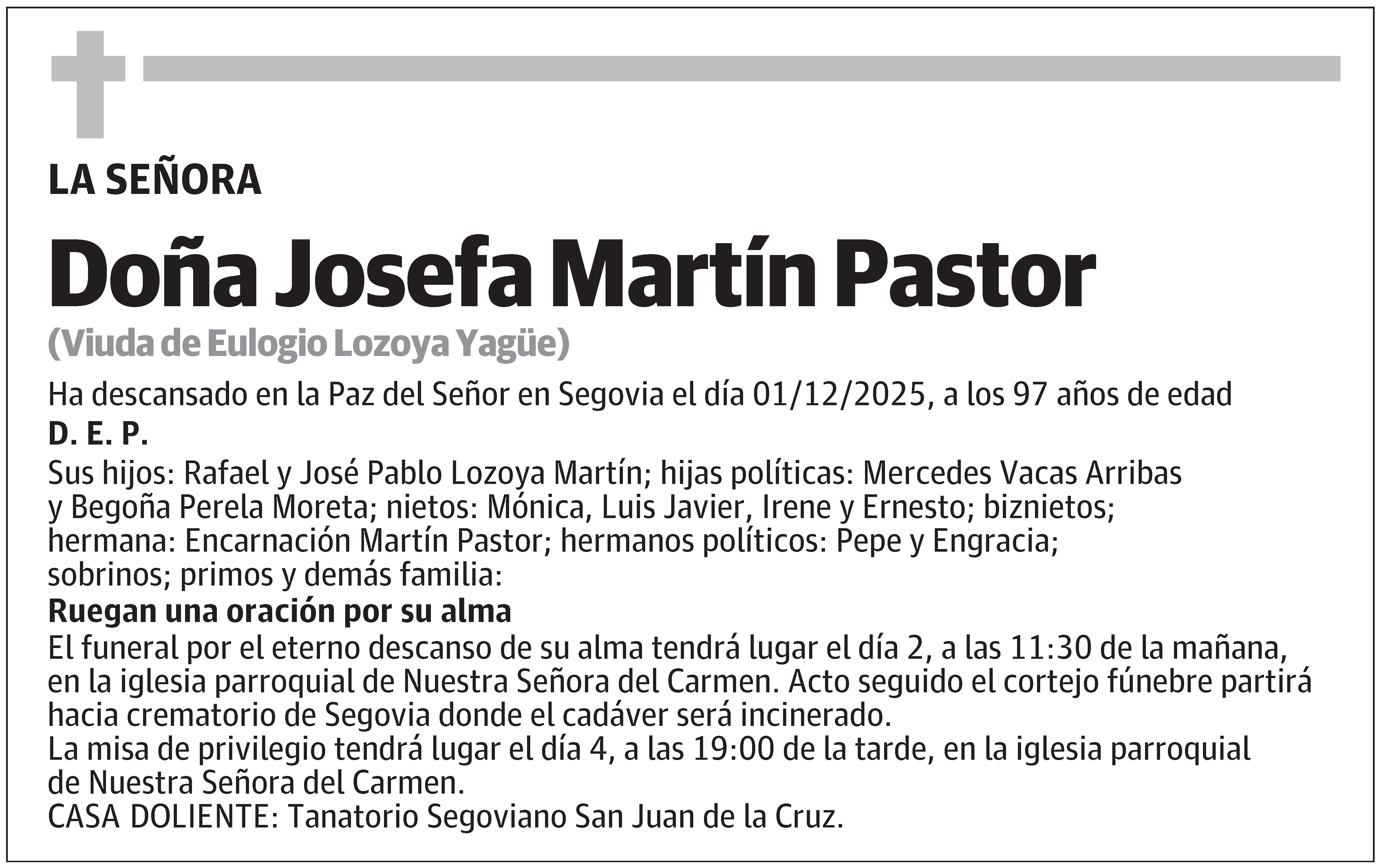 Josefa Martín Pastor