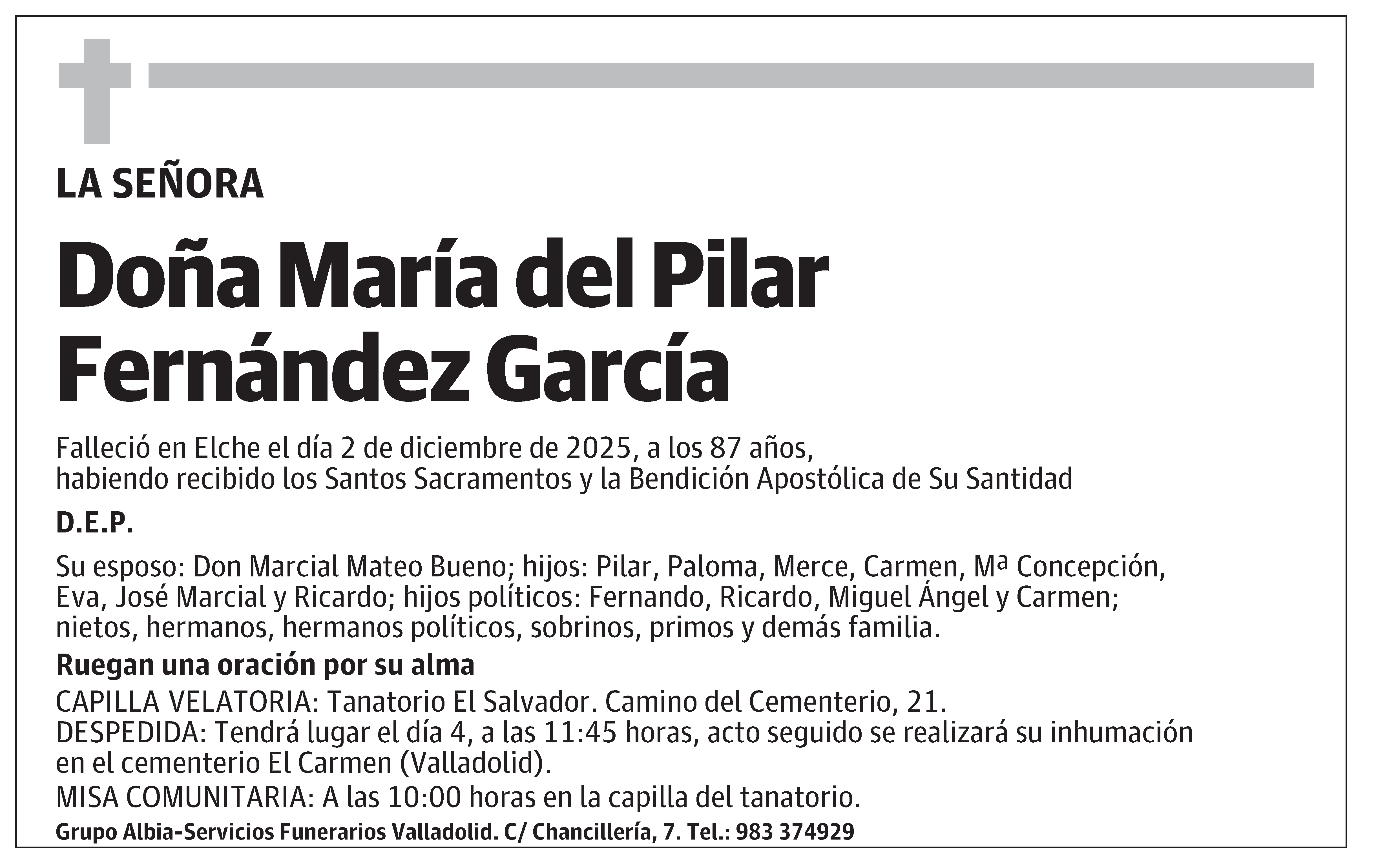 María del Pilar Fernández García