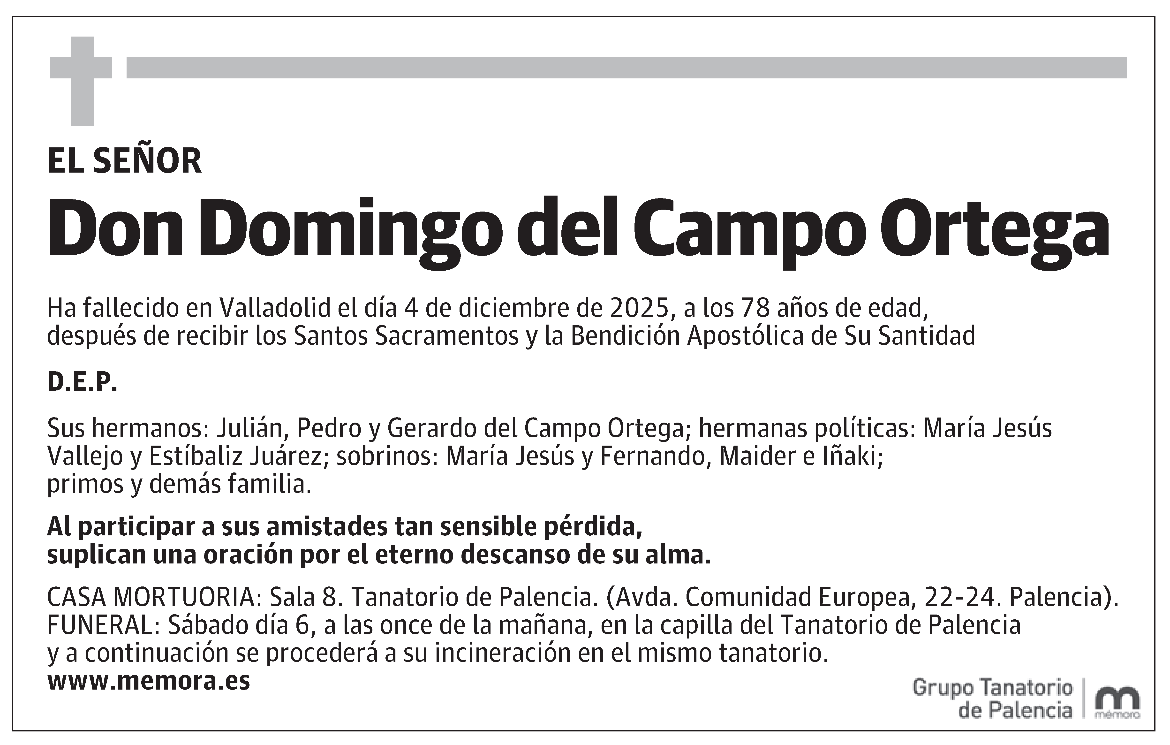 Domingo del Campo Ortega