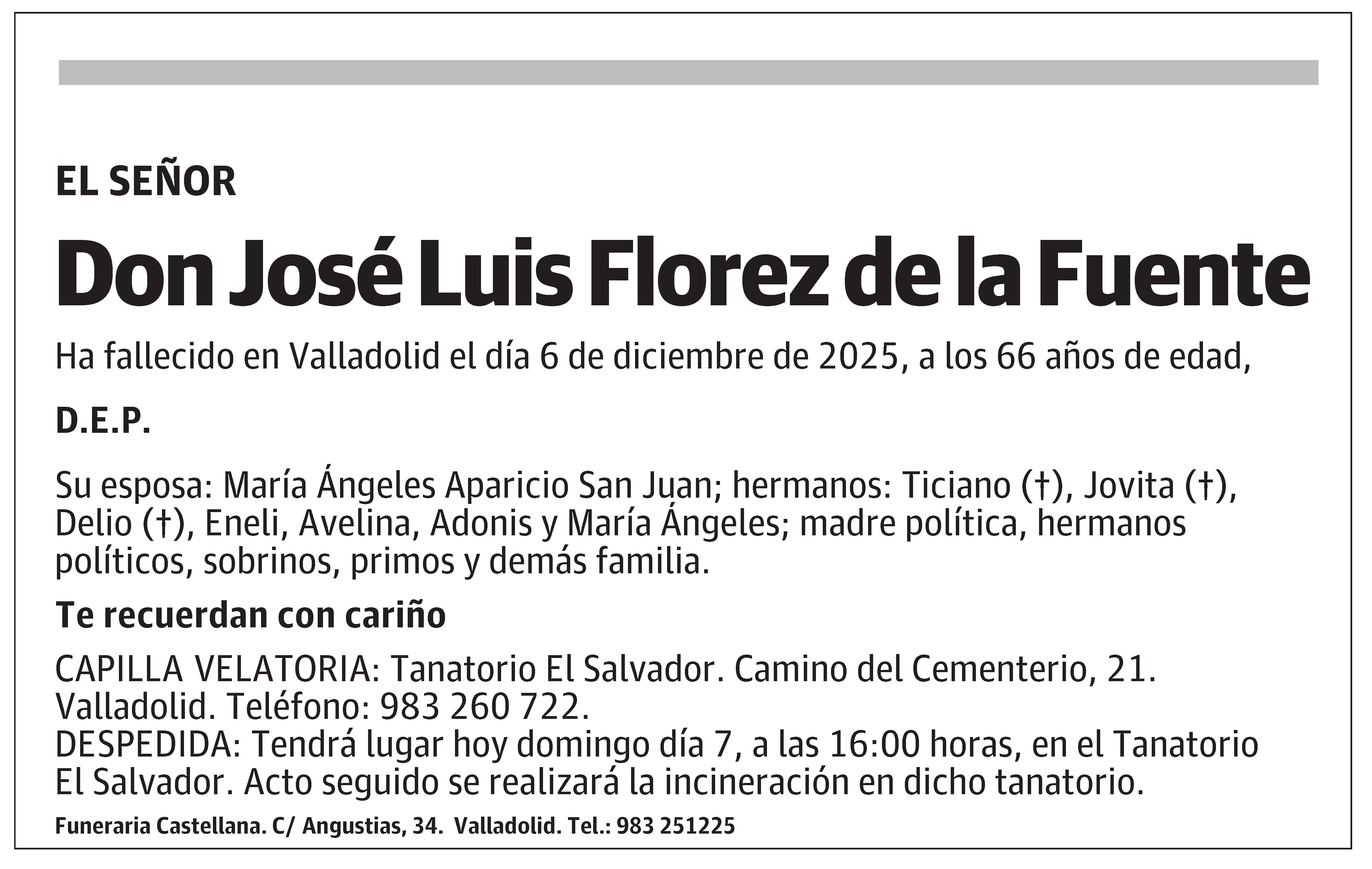 José Luis Florez de la Fuente