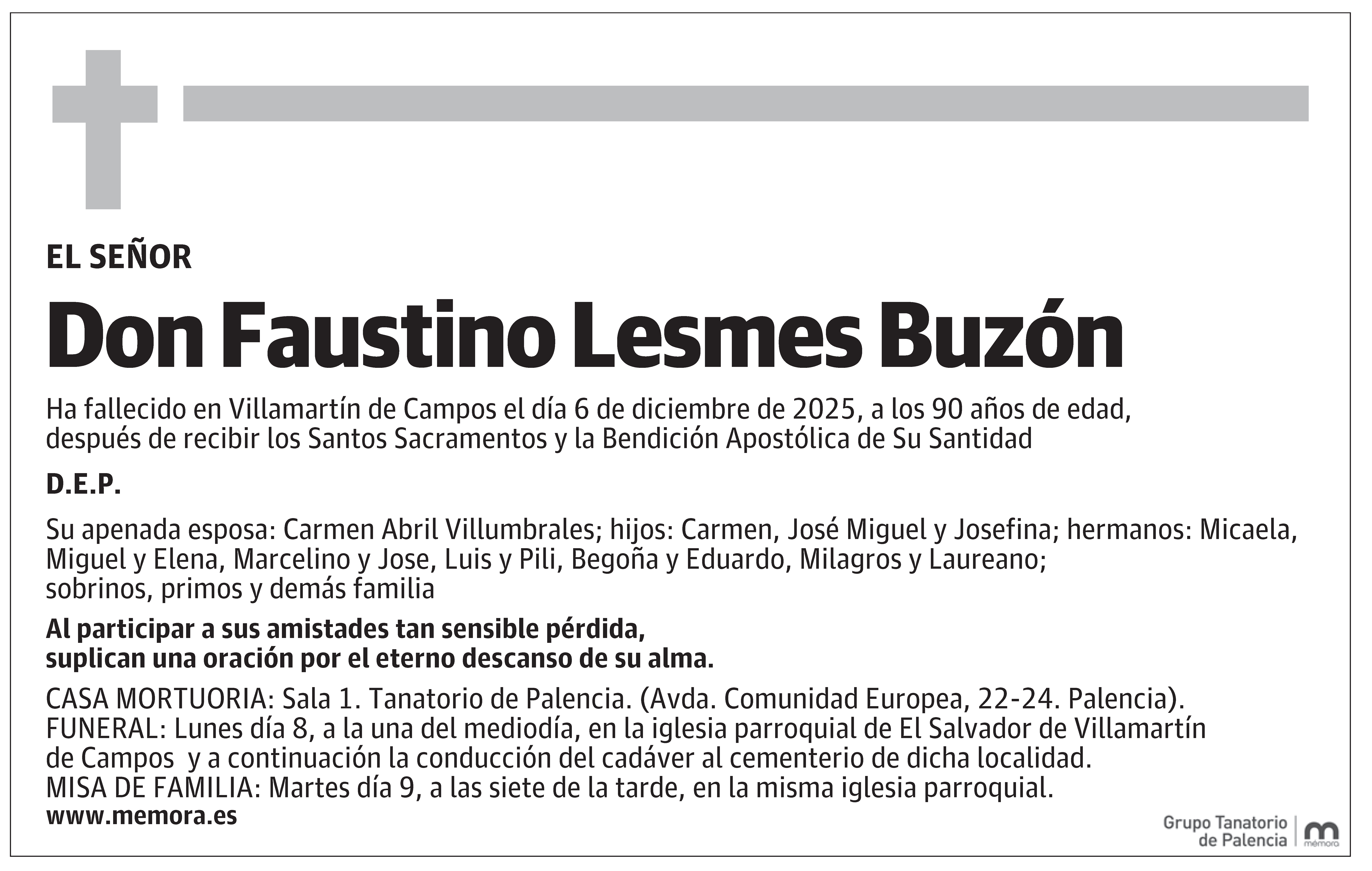 Faustino Lesmes Buzón