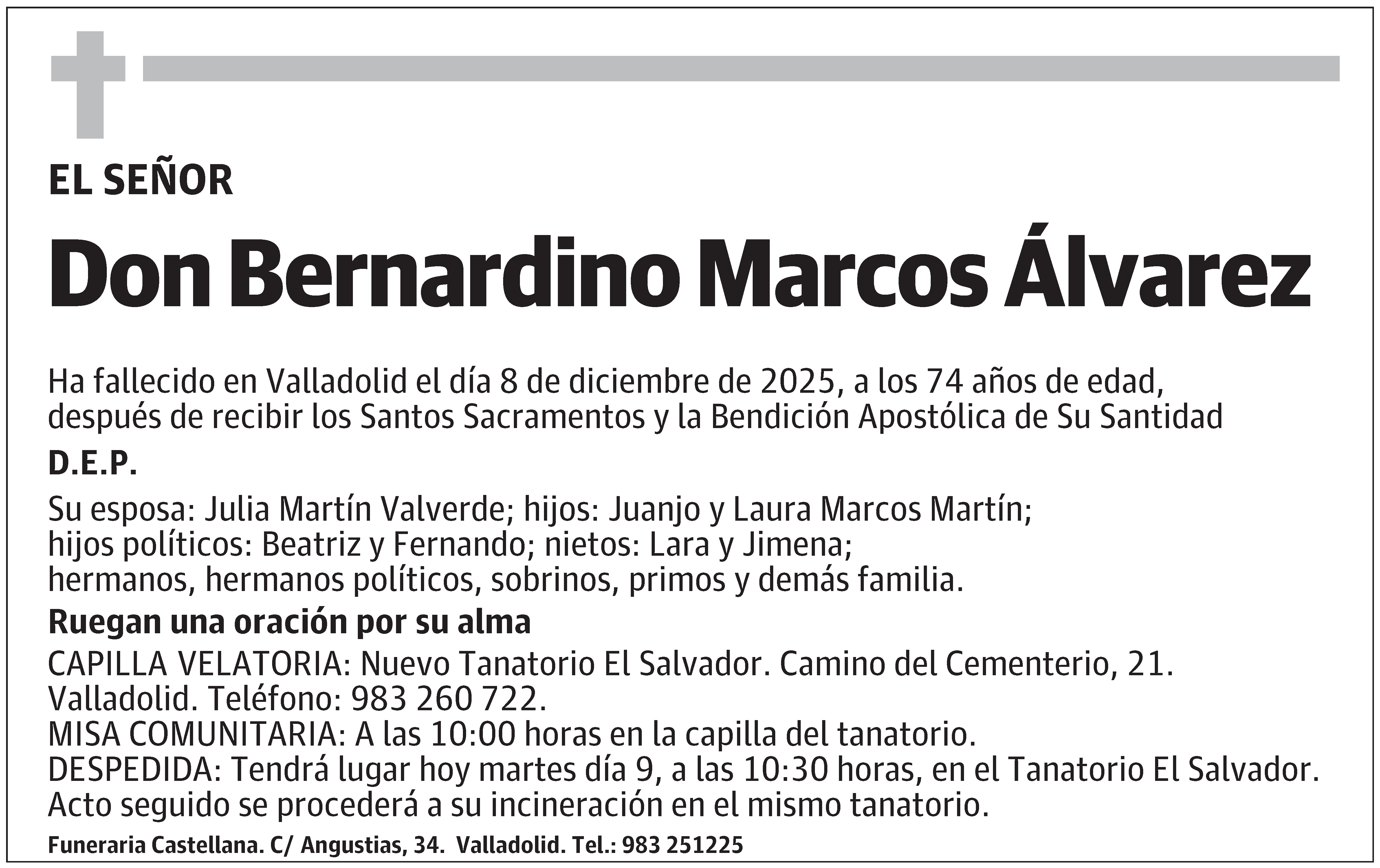 Bernardino Marcos Álvarez