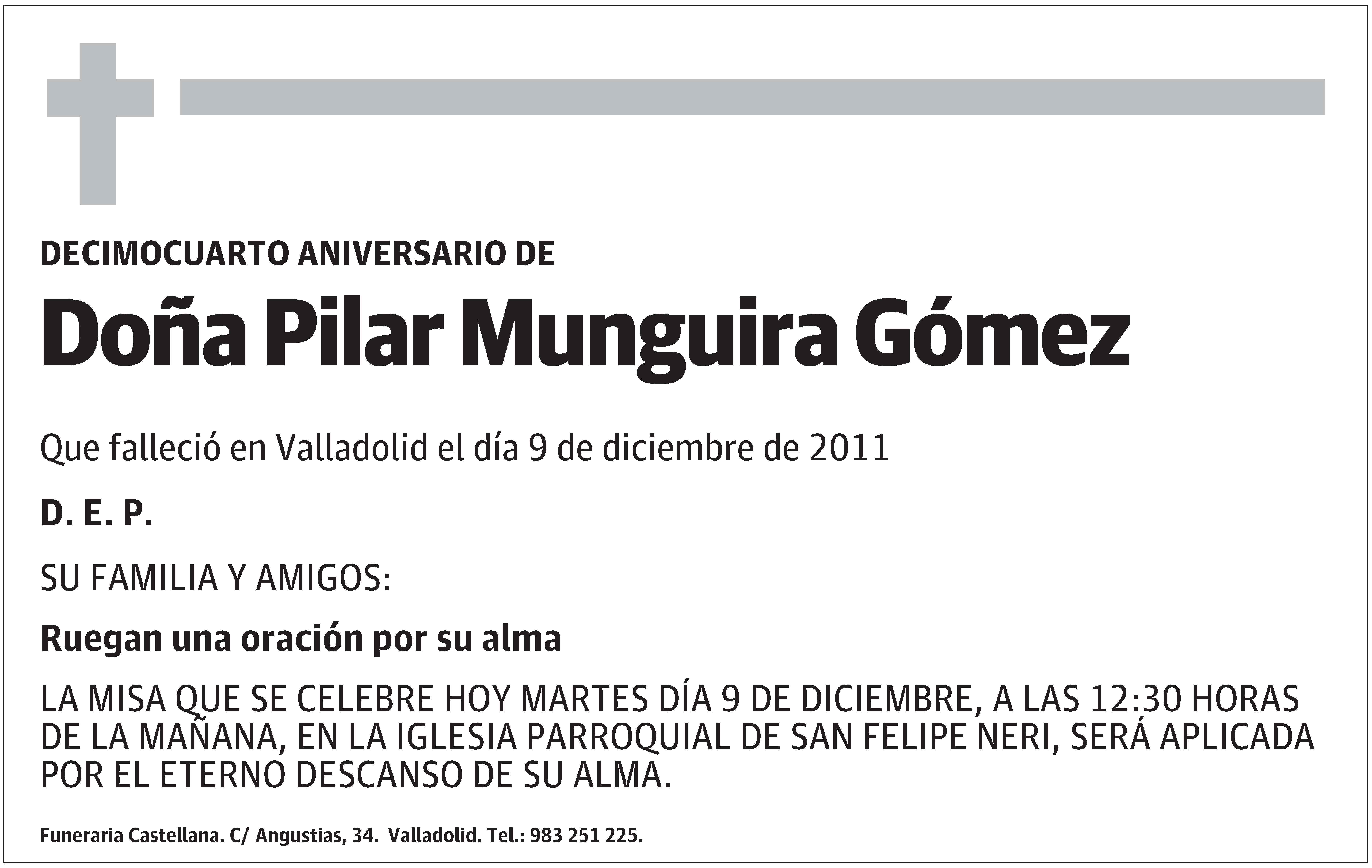 Doña Pilar Munguira Gómez