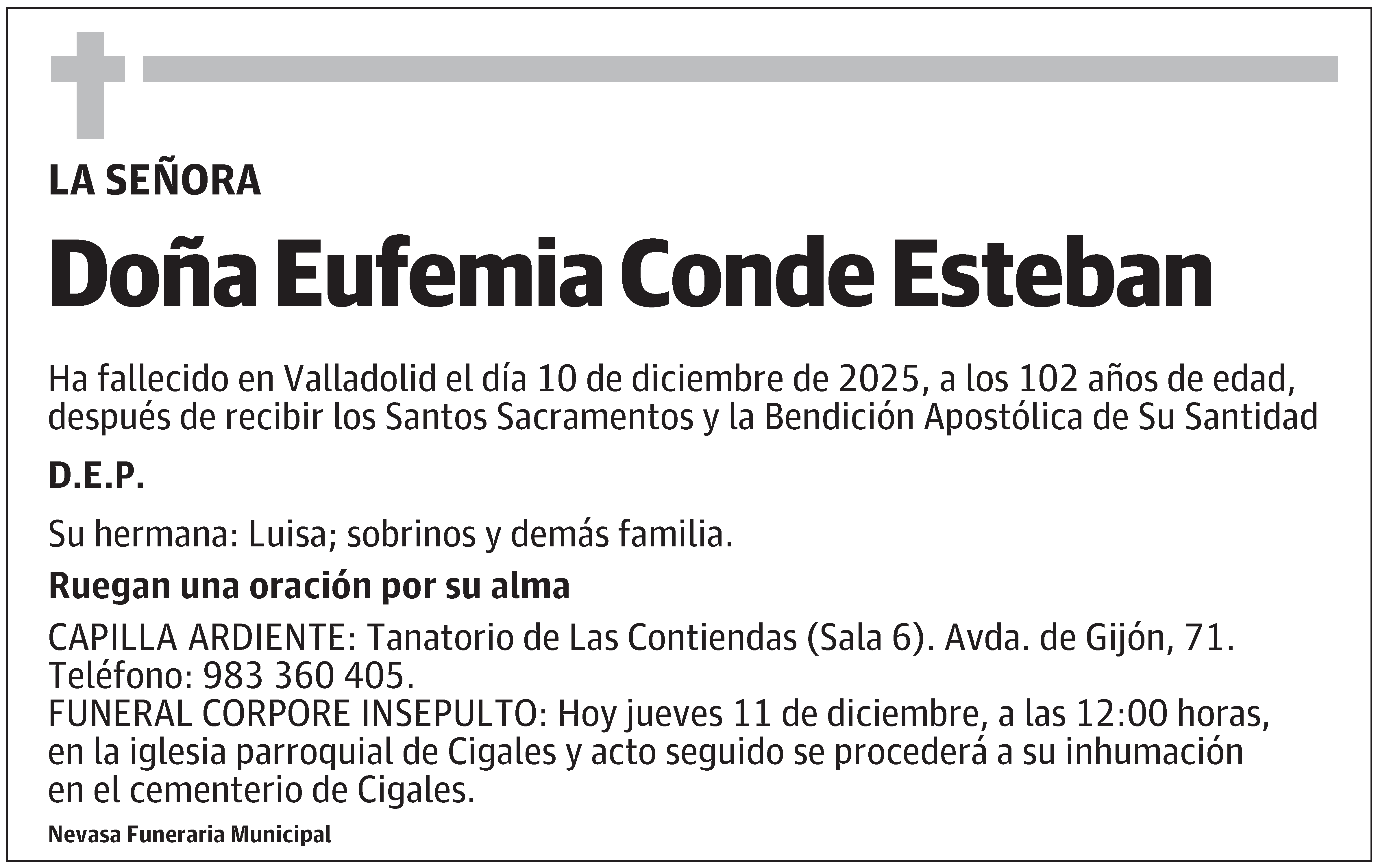 Eufemia Conde Esteban