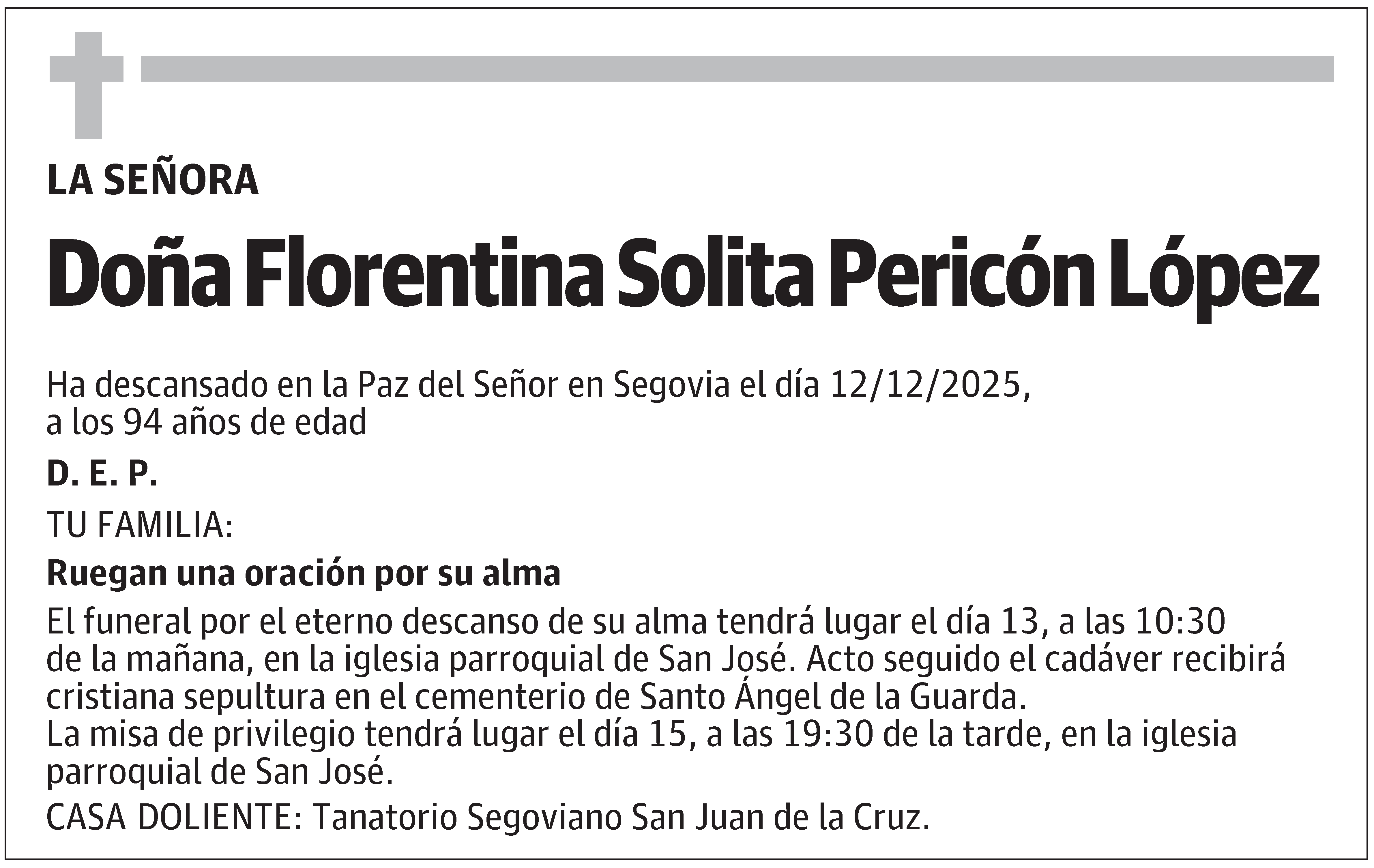 Florentina Solita Pericón López