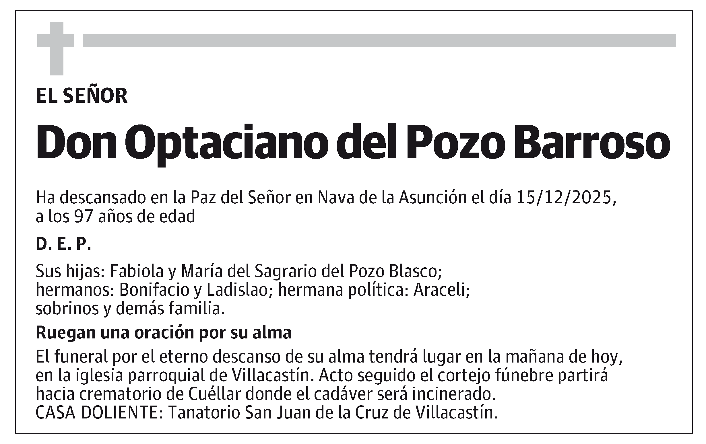Optaciano del Pozo Barroso