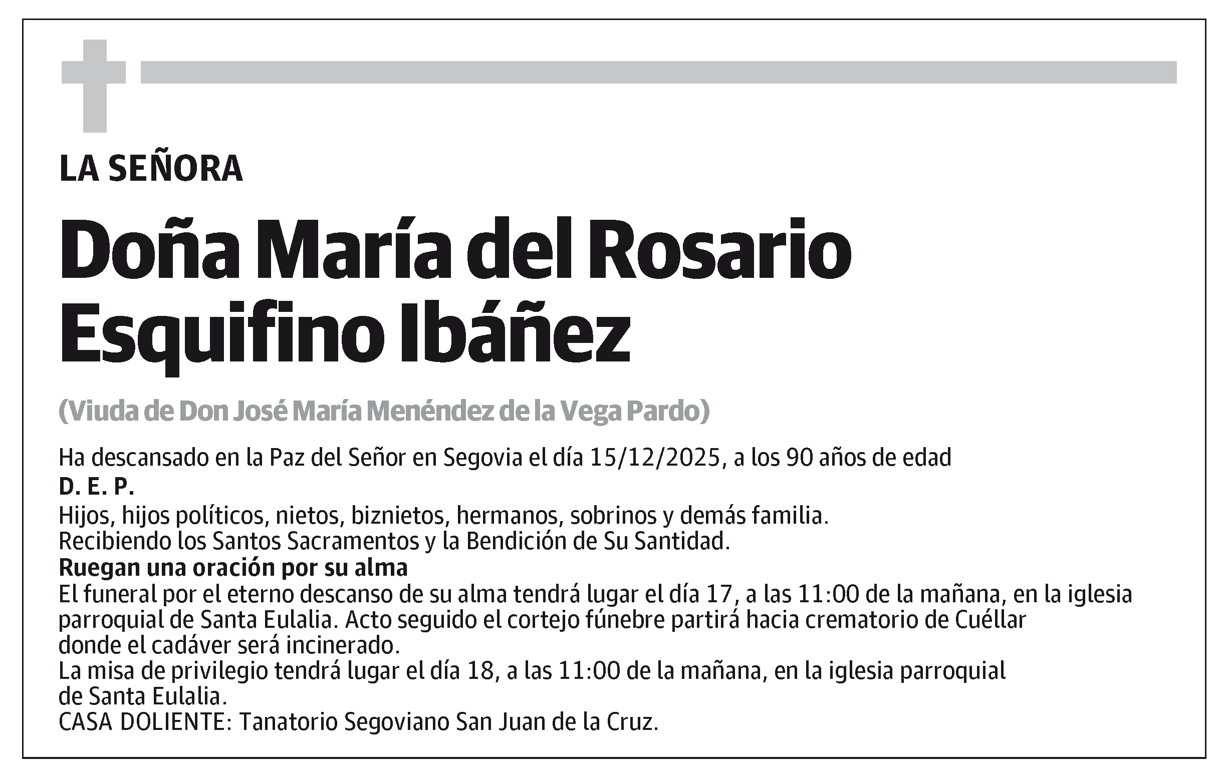 María del Rosario Esquifino Ibáñez