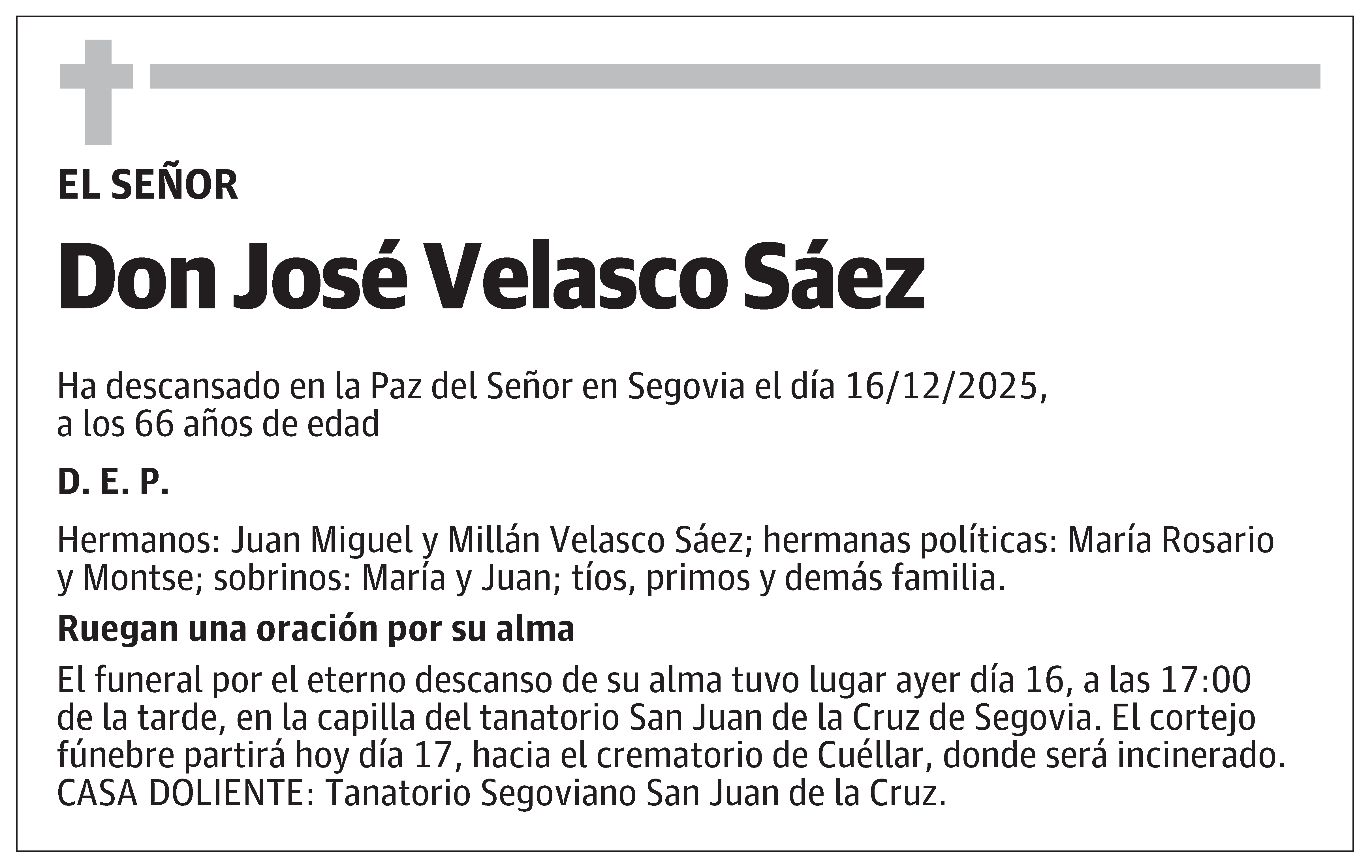 José Velasco Sáez