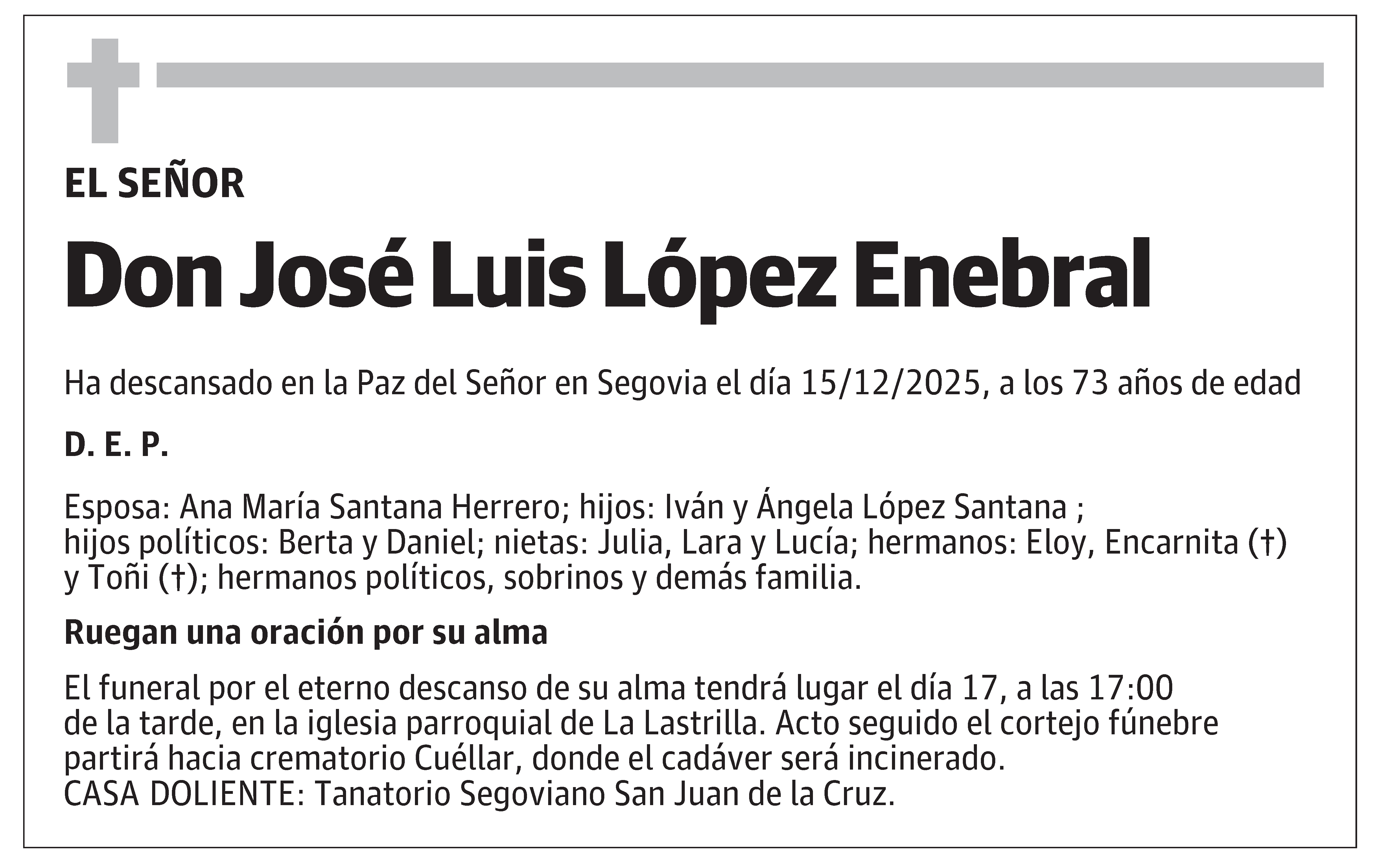 José Luis López Enebral