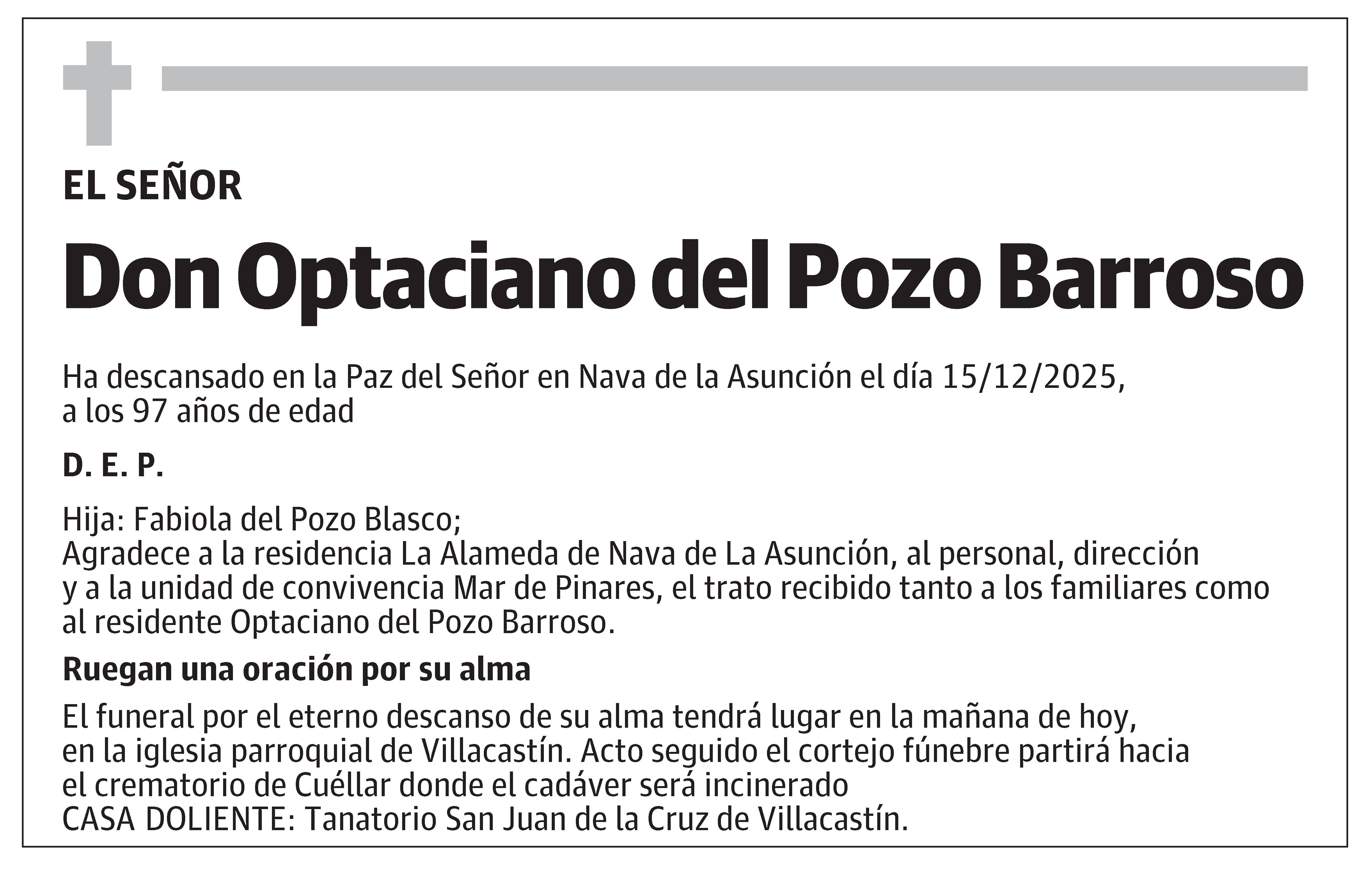 Optaciano del Pozo Barroso
