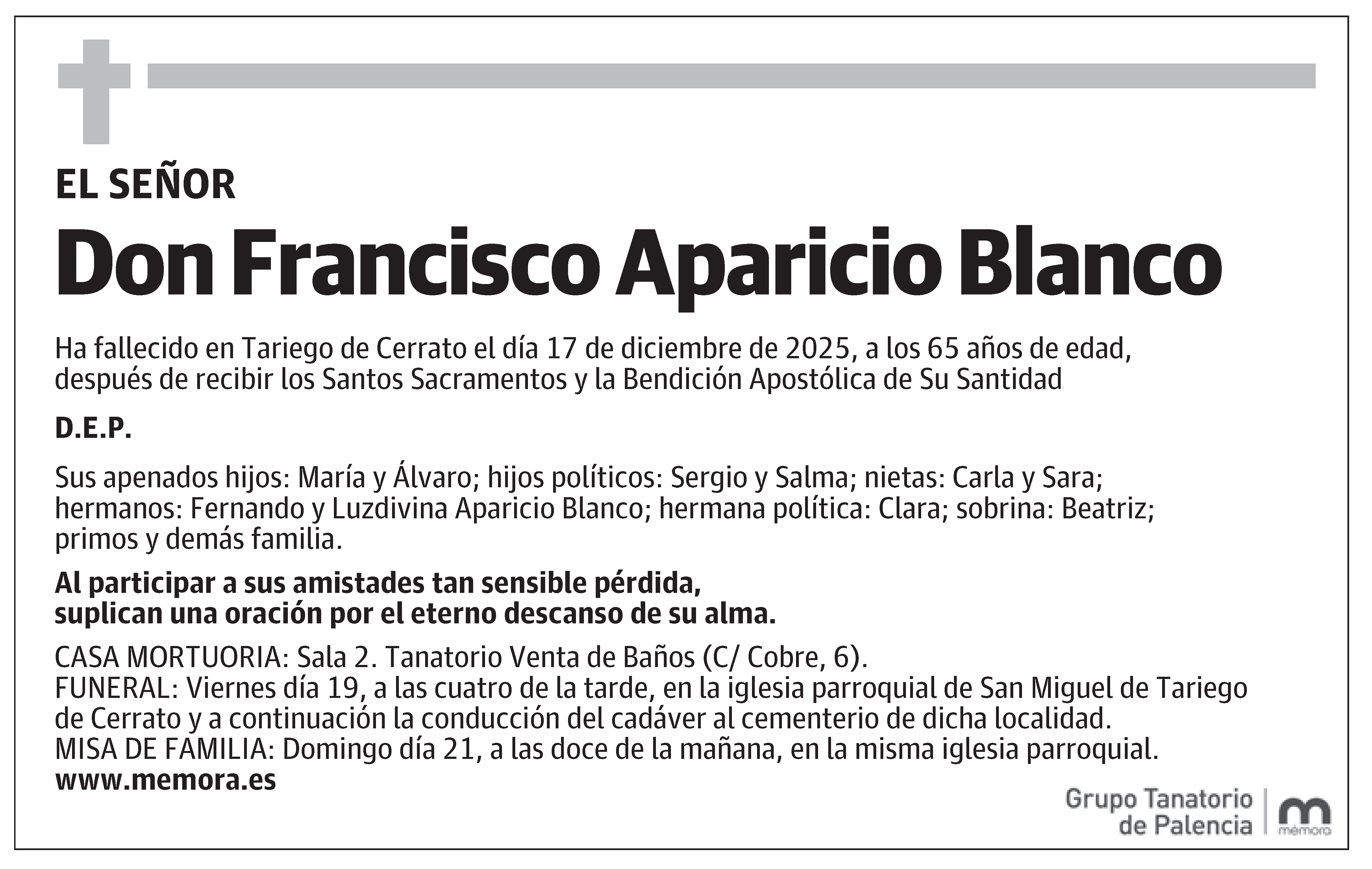 Francisco Aparicio Blanco