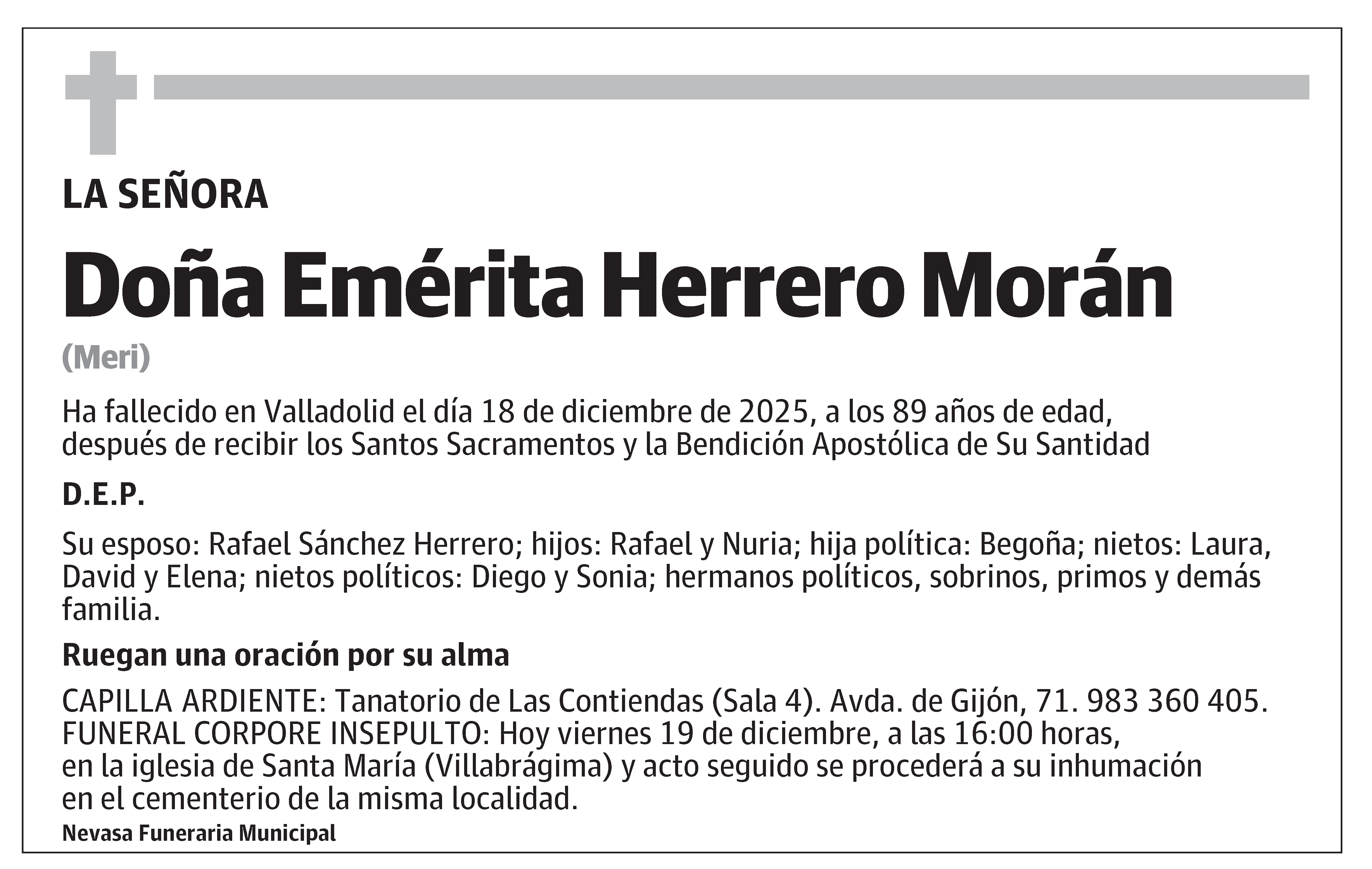 Emérita Herrero Morán