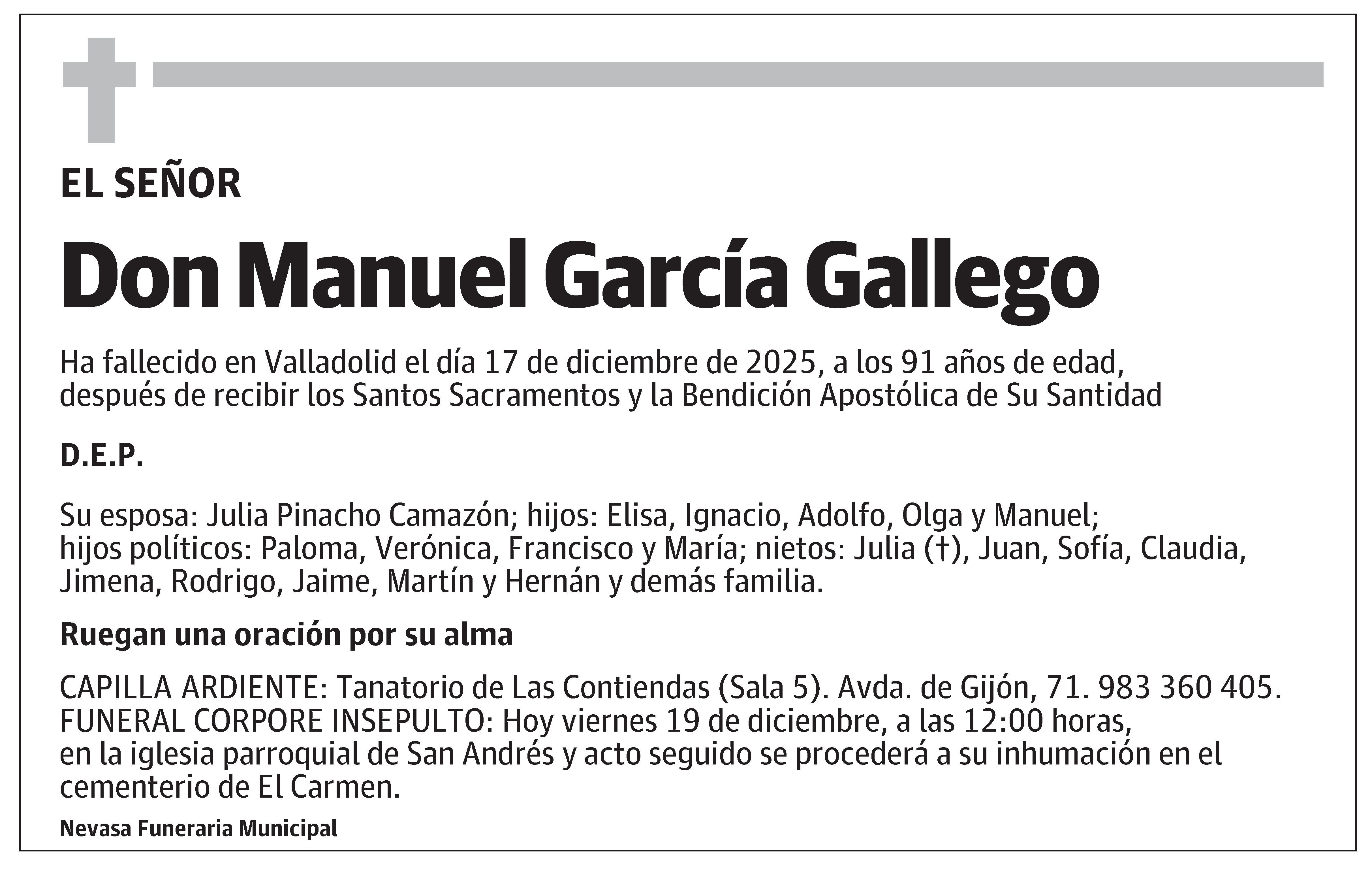 Manuel García Gallego