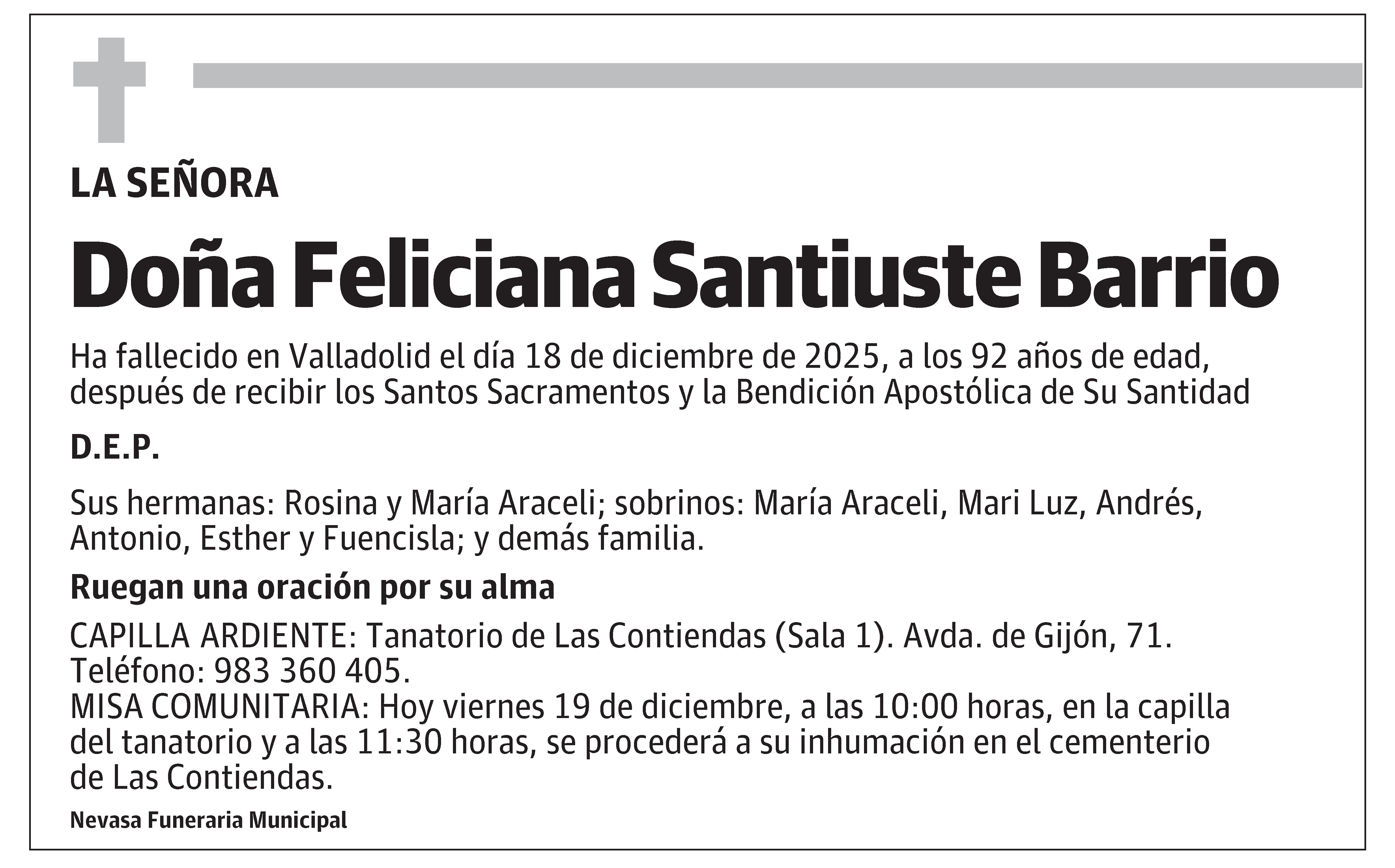 Feliciana Santiuste Barrio