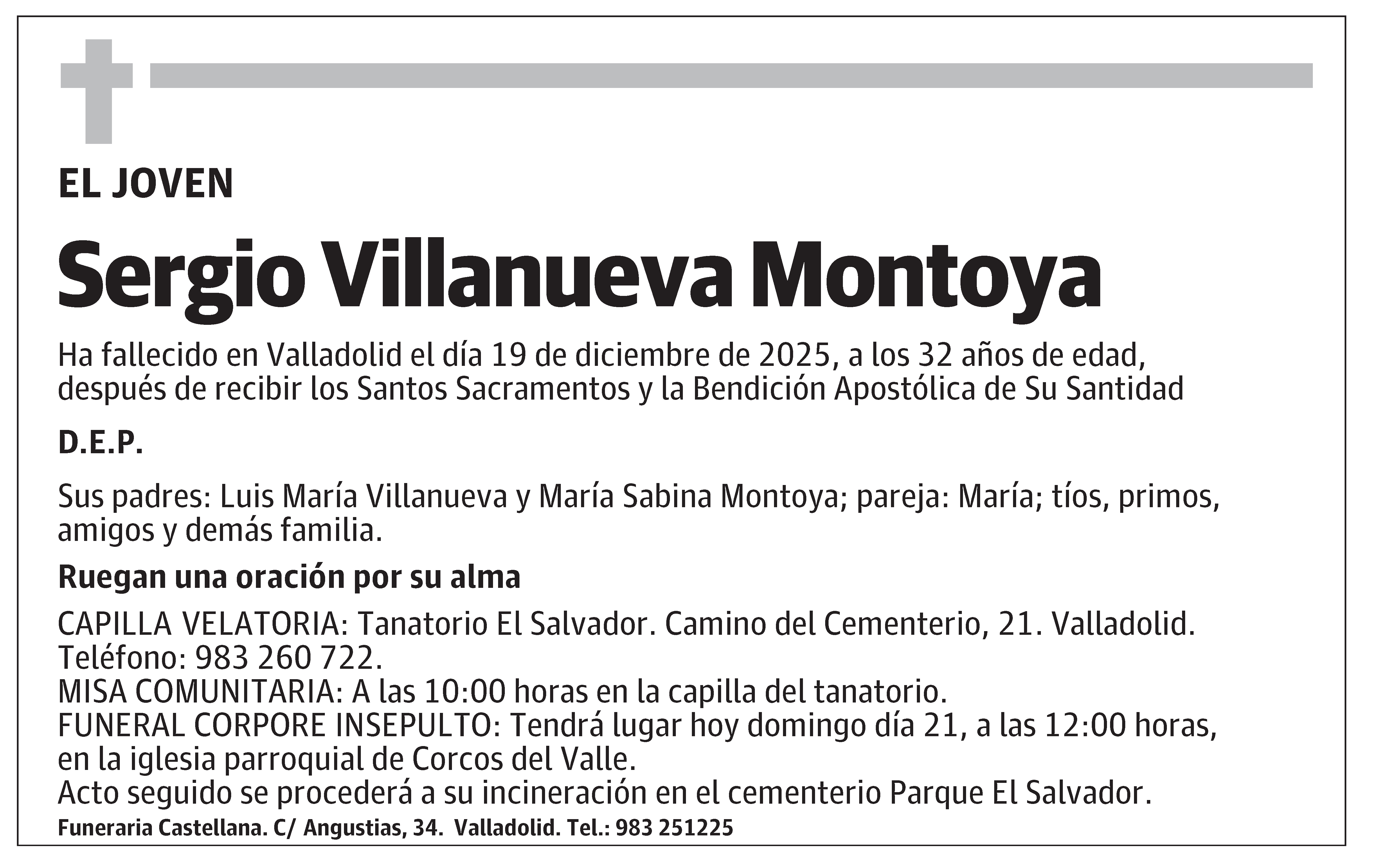 Sergio Villanueva Montoya