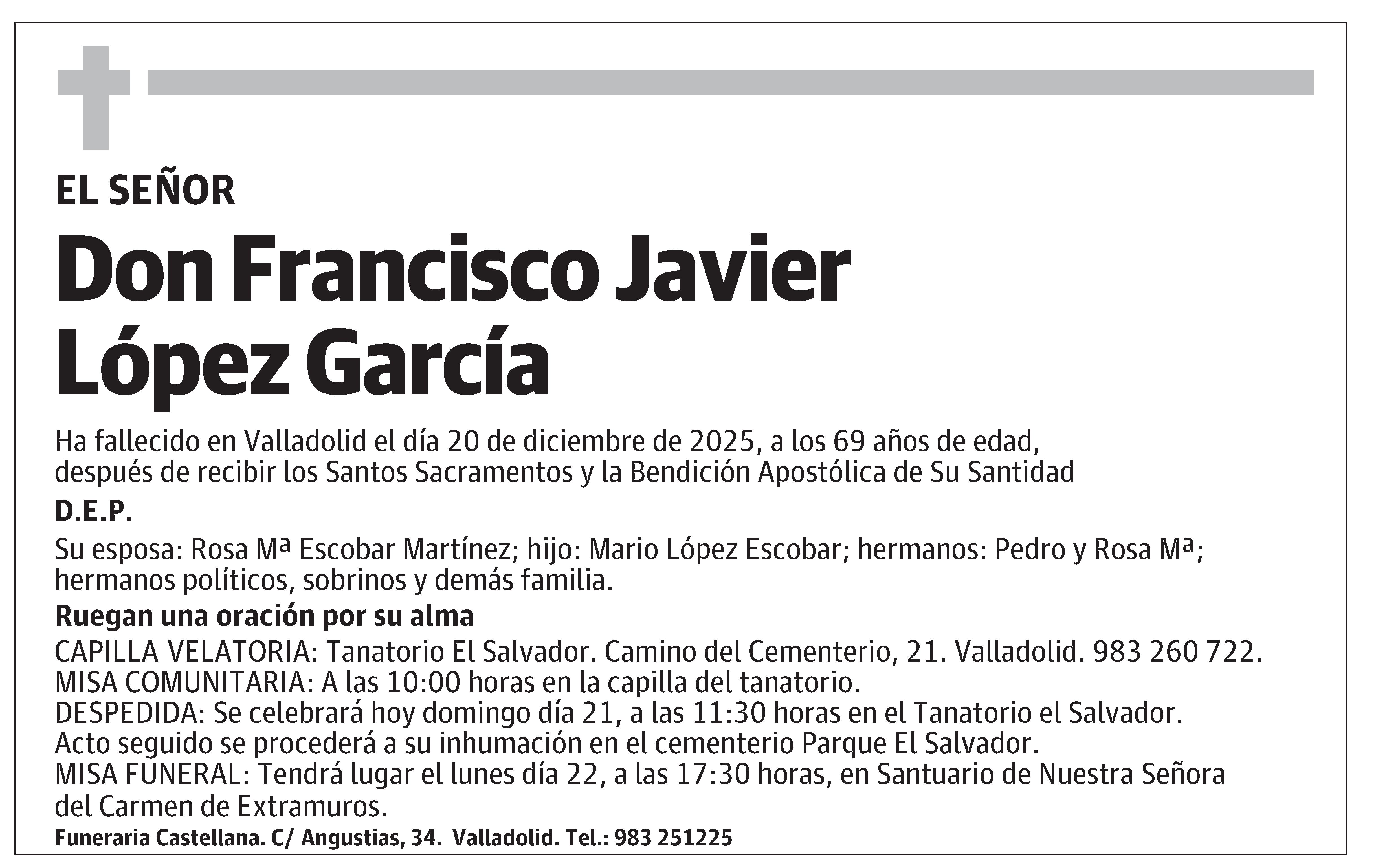 Francisco Javier López García