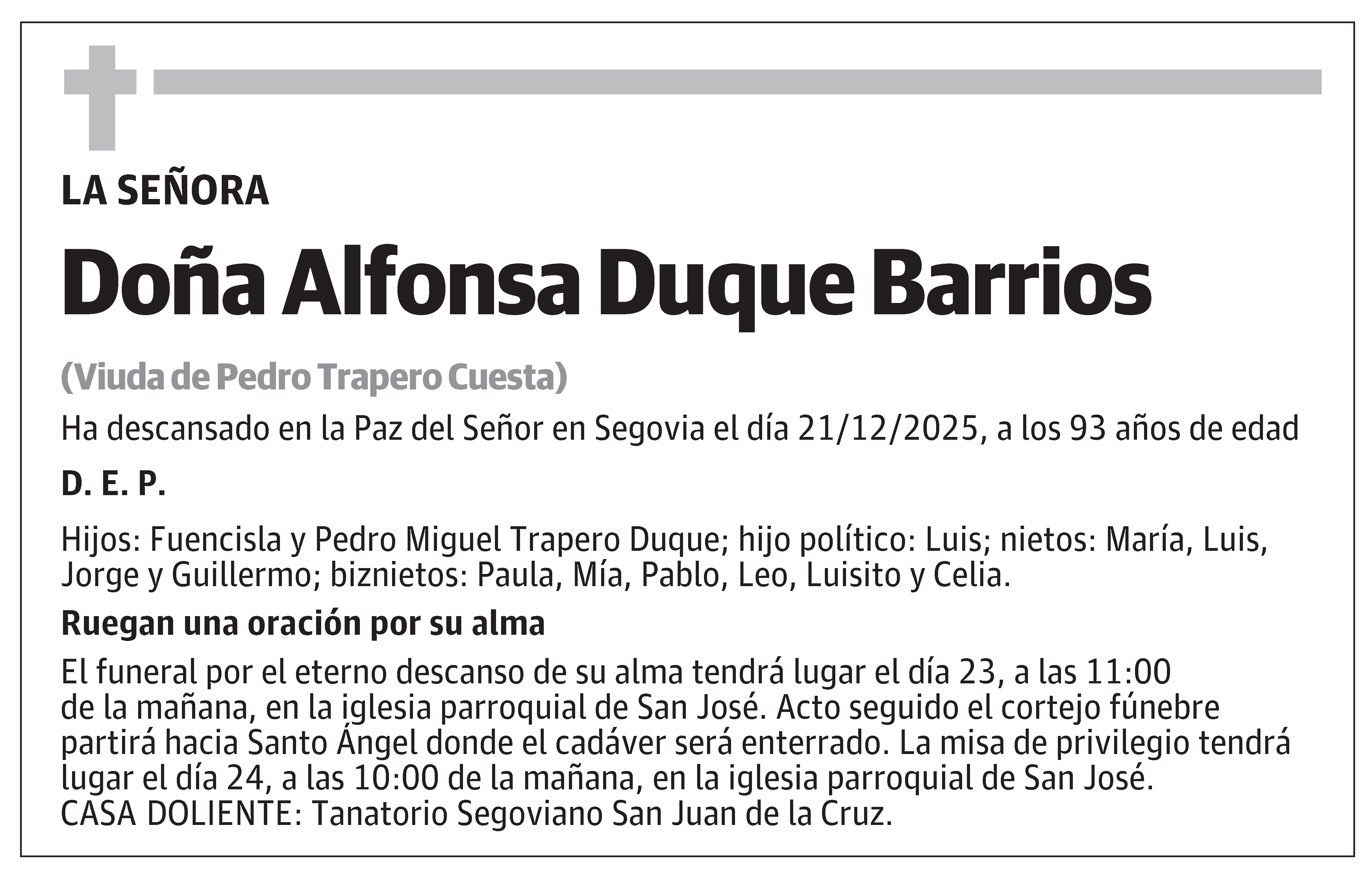 Alfonsa Duque Barrios