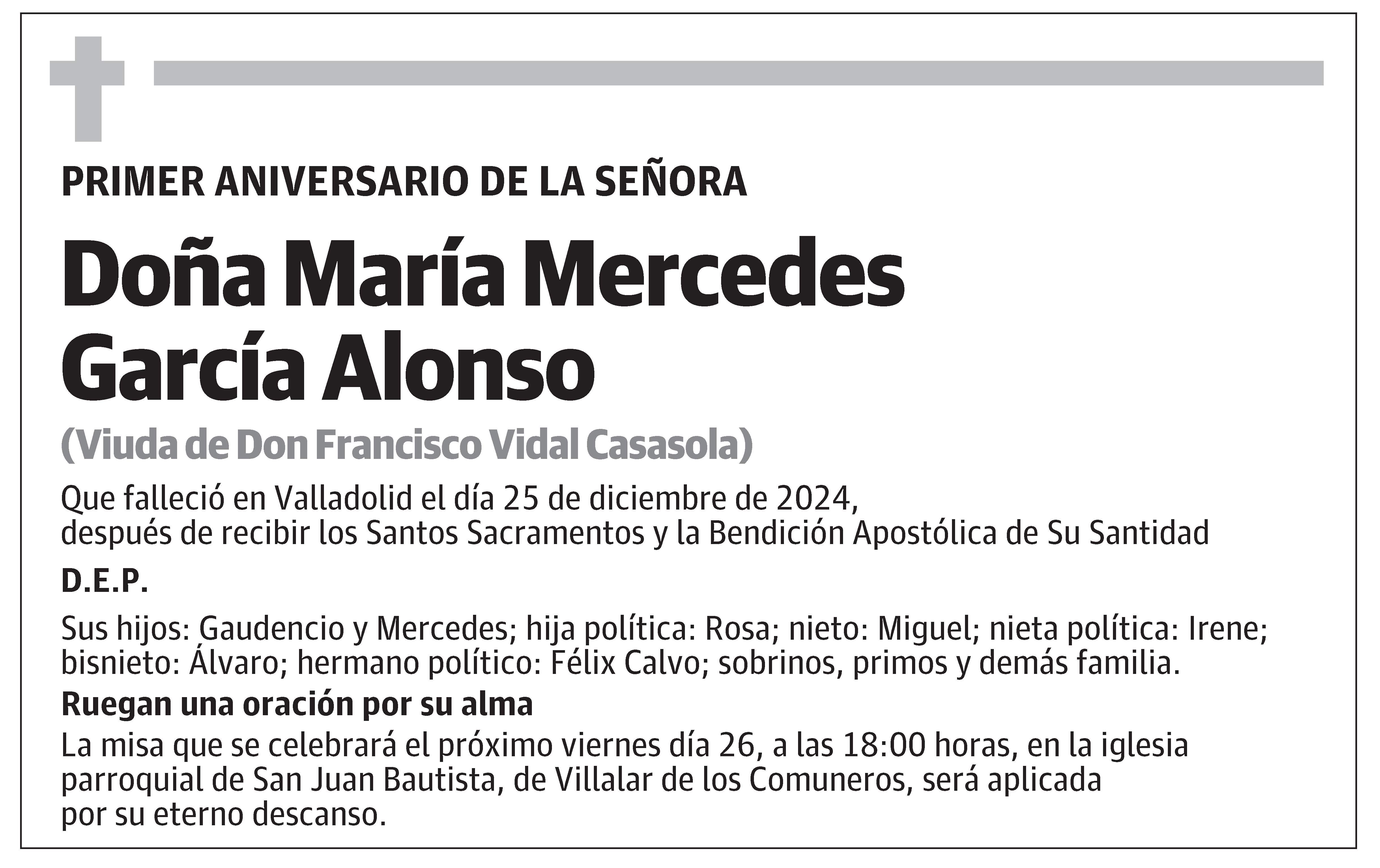 María Mercedes García Alonso