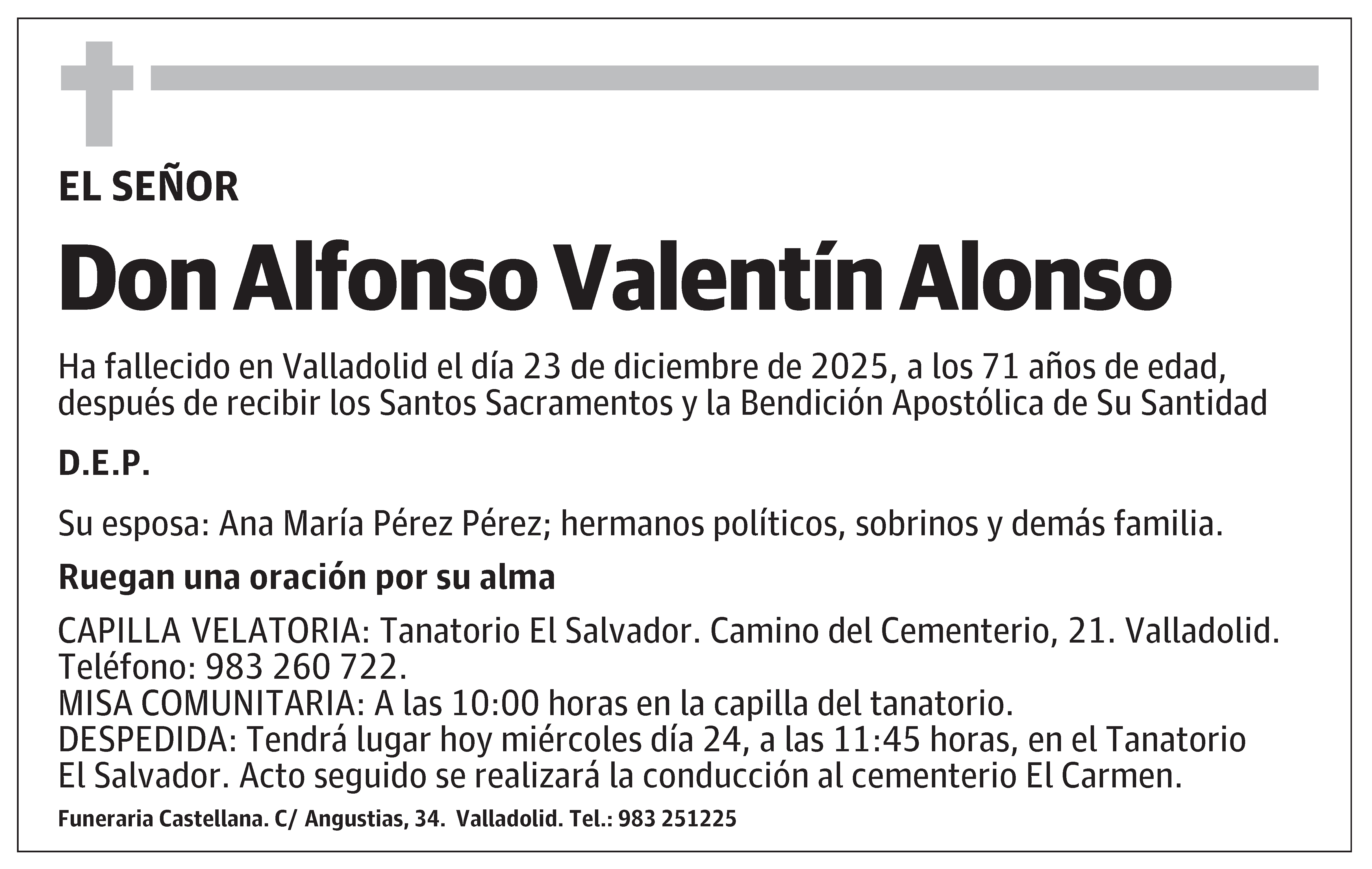 Alfonso Valentín Alonso