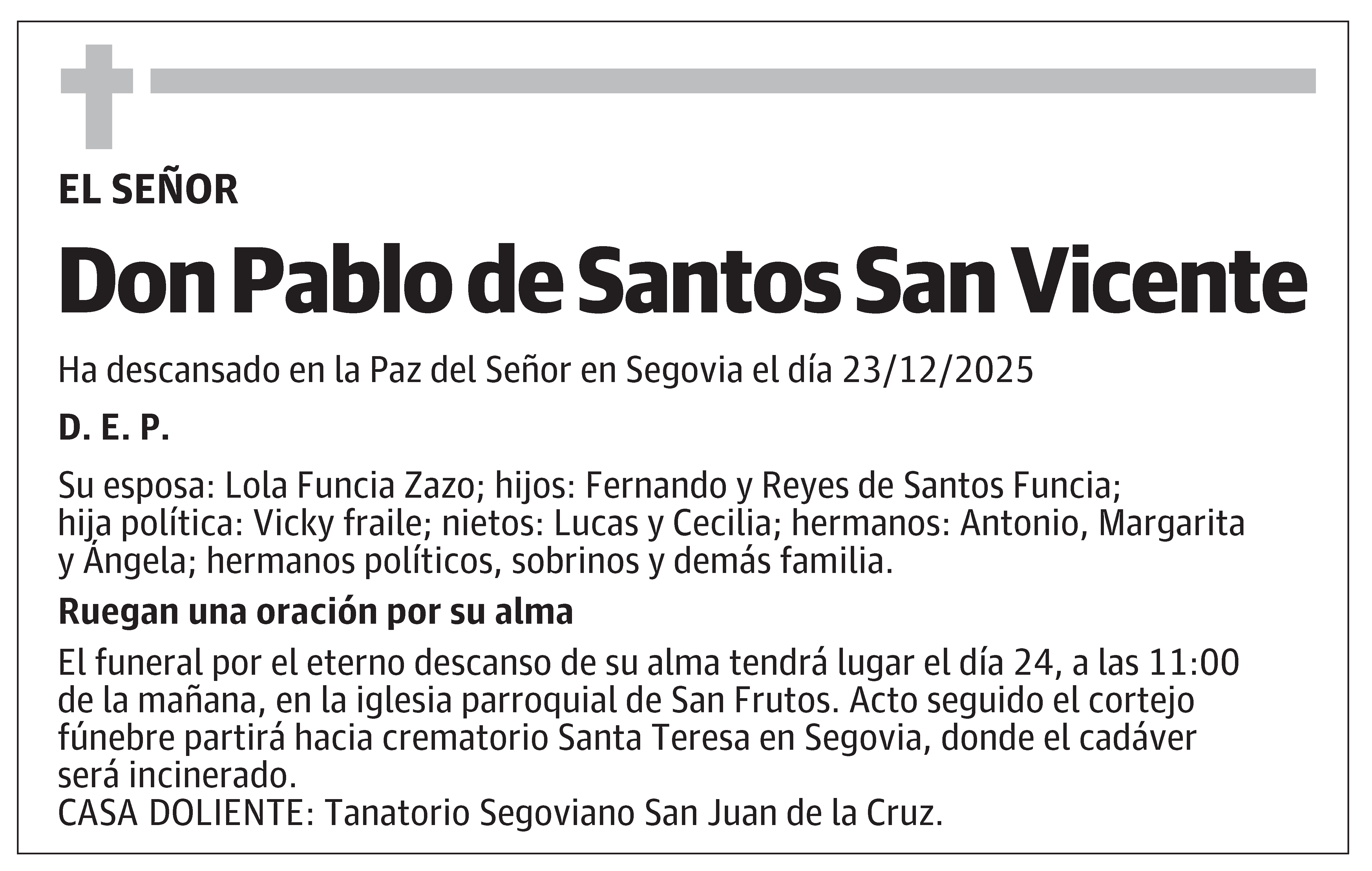 Pablo de Santos San Vicente