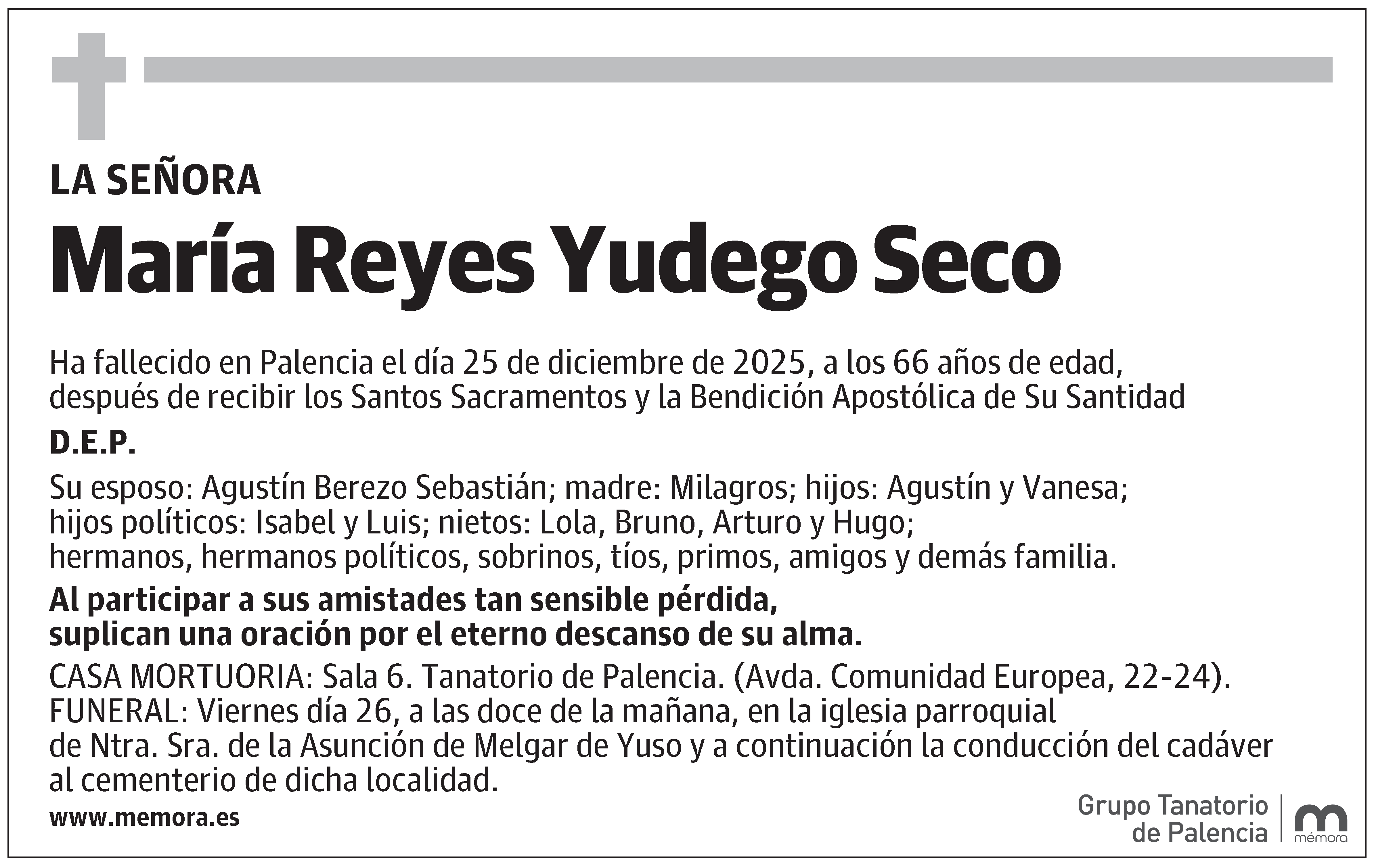 María Reyes Yudego Seco