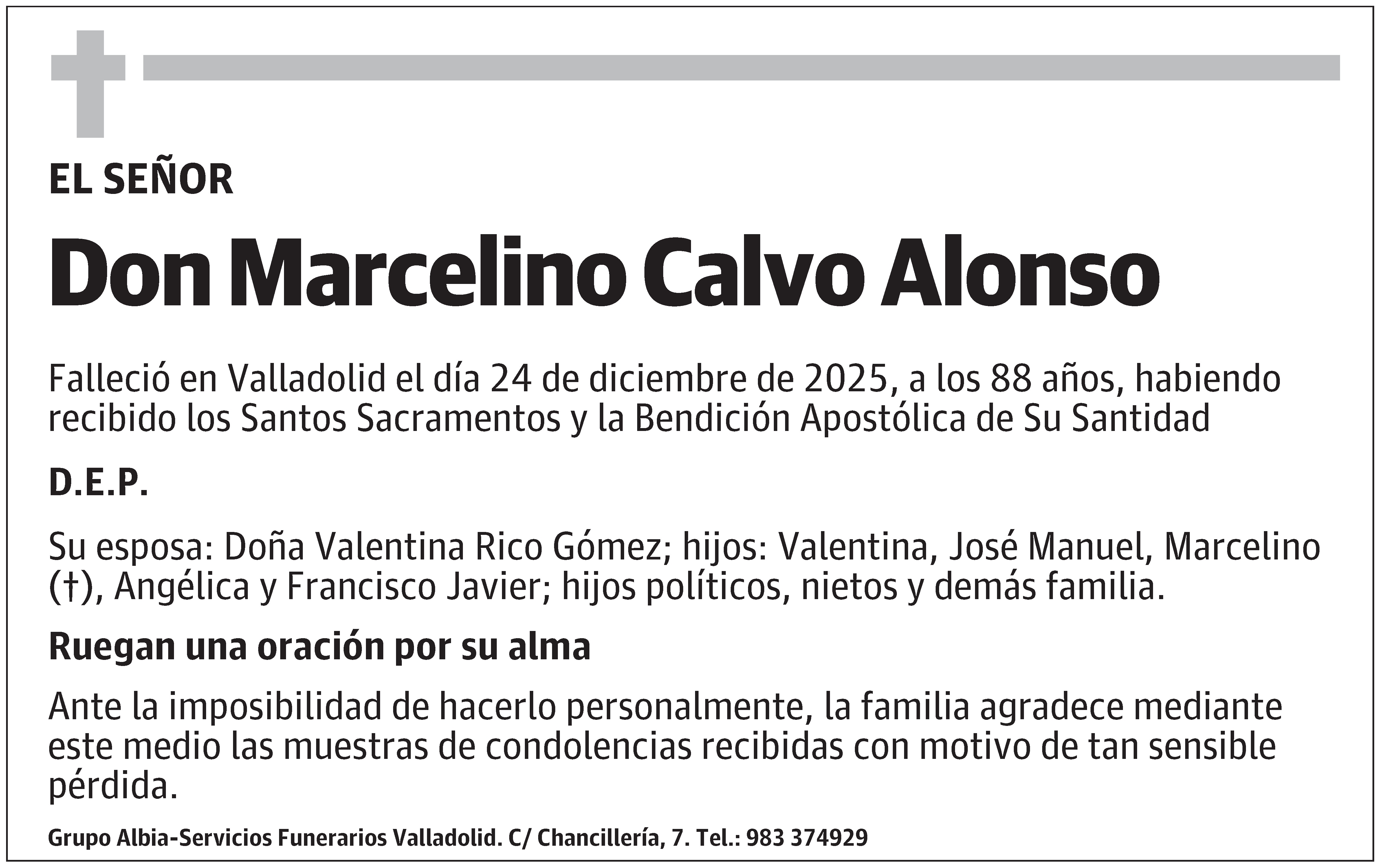 Marcelino Calvo Alonso