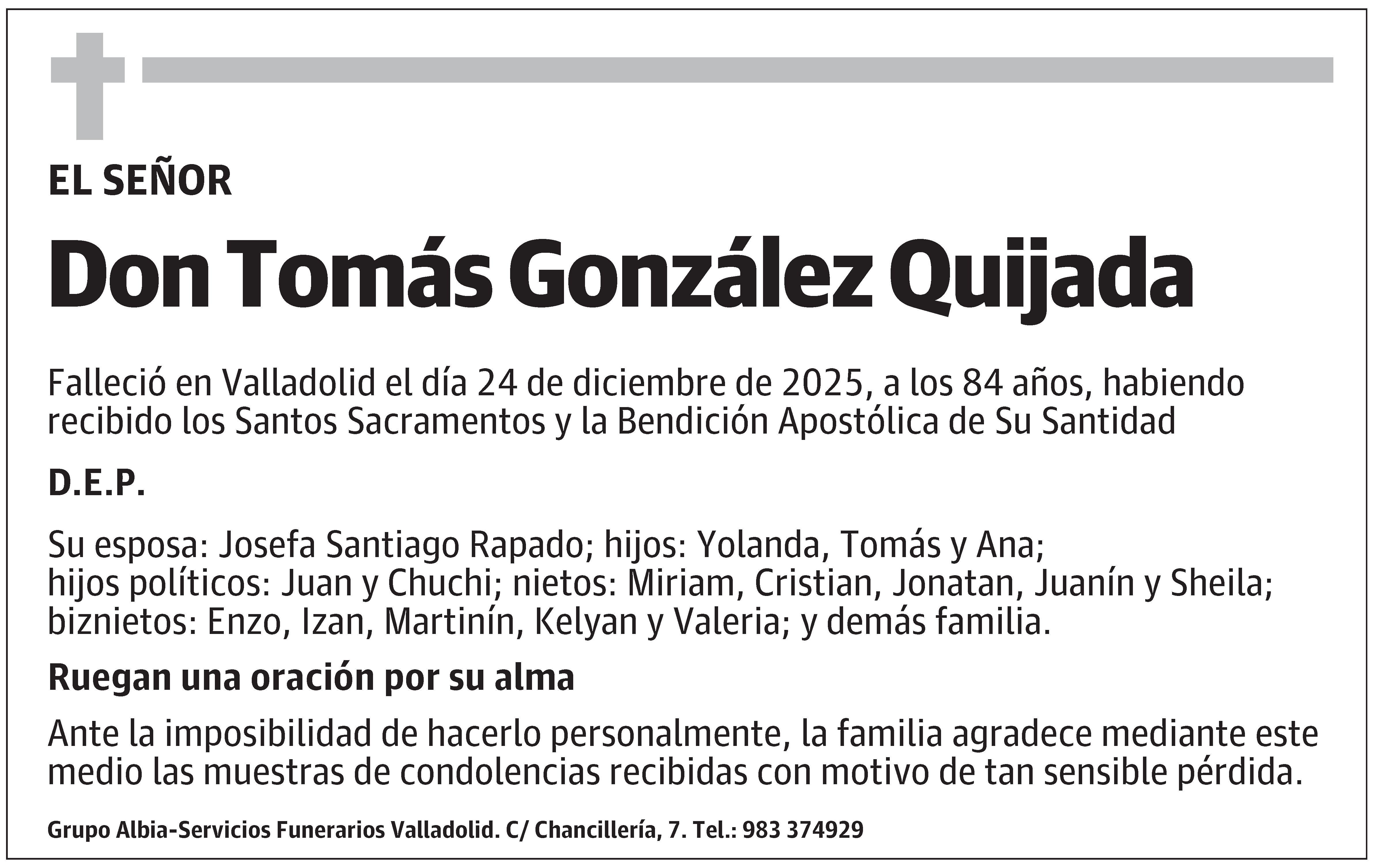 Tomás González Quijada