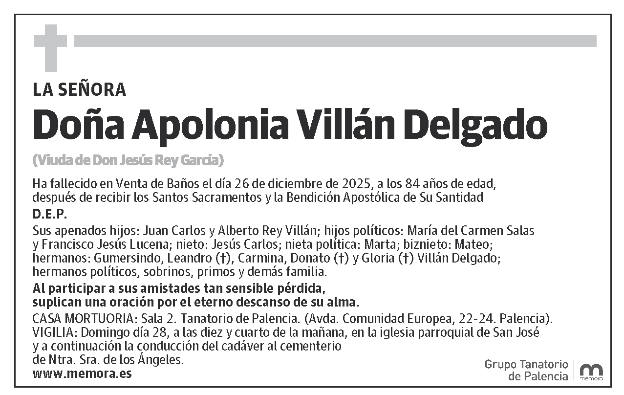 Apolonia Villán Delgado