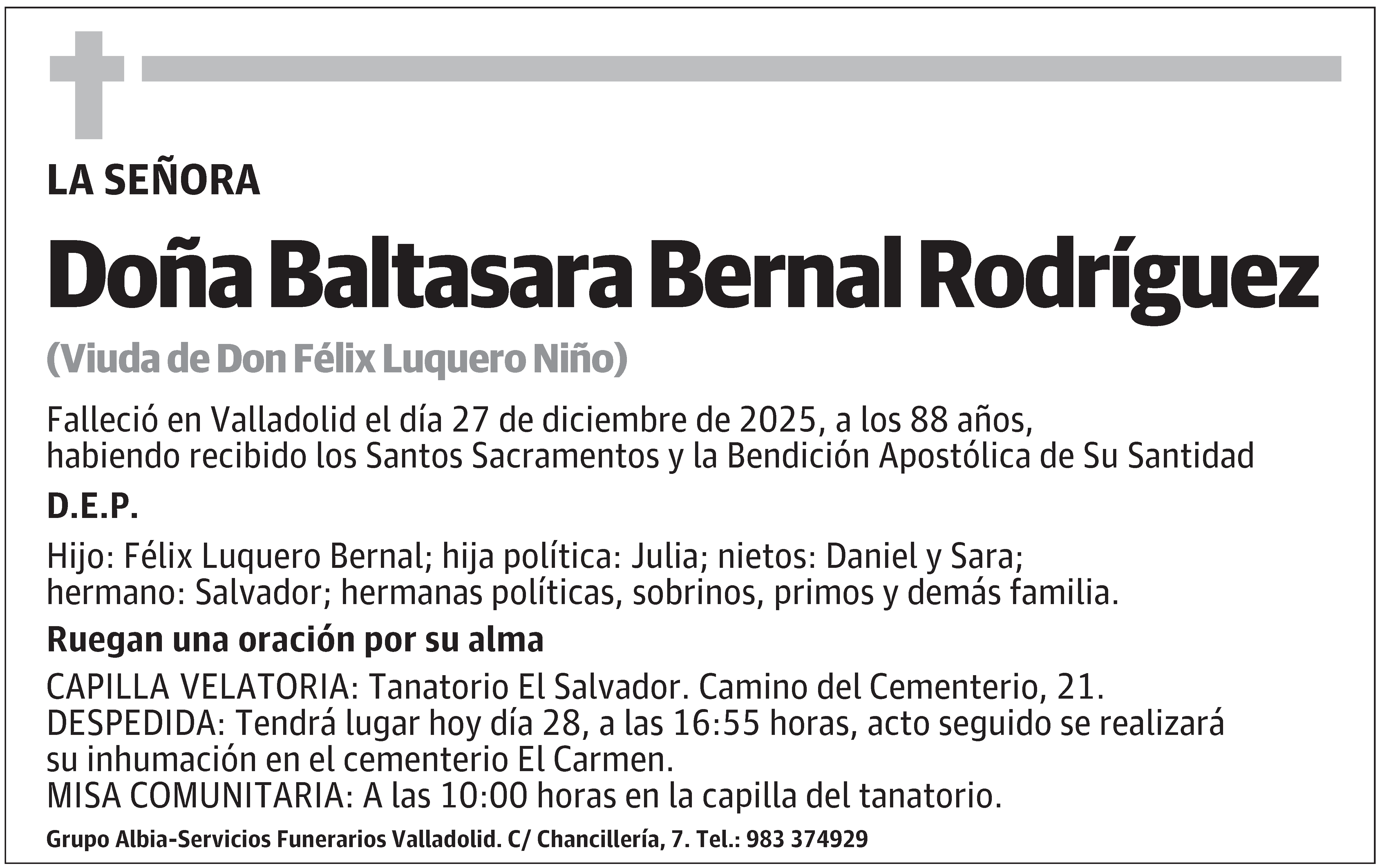 Baltasara Bernal Rodríguez