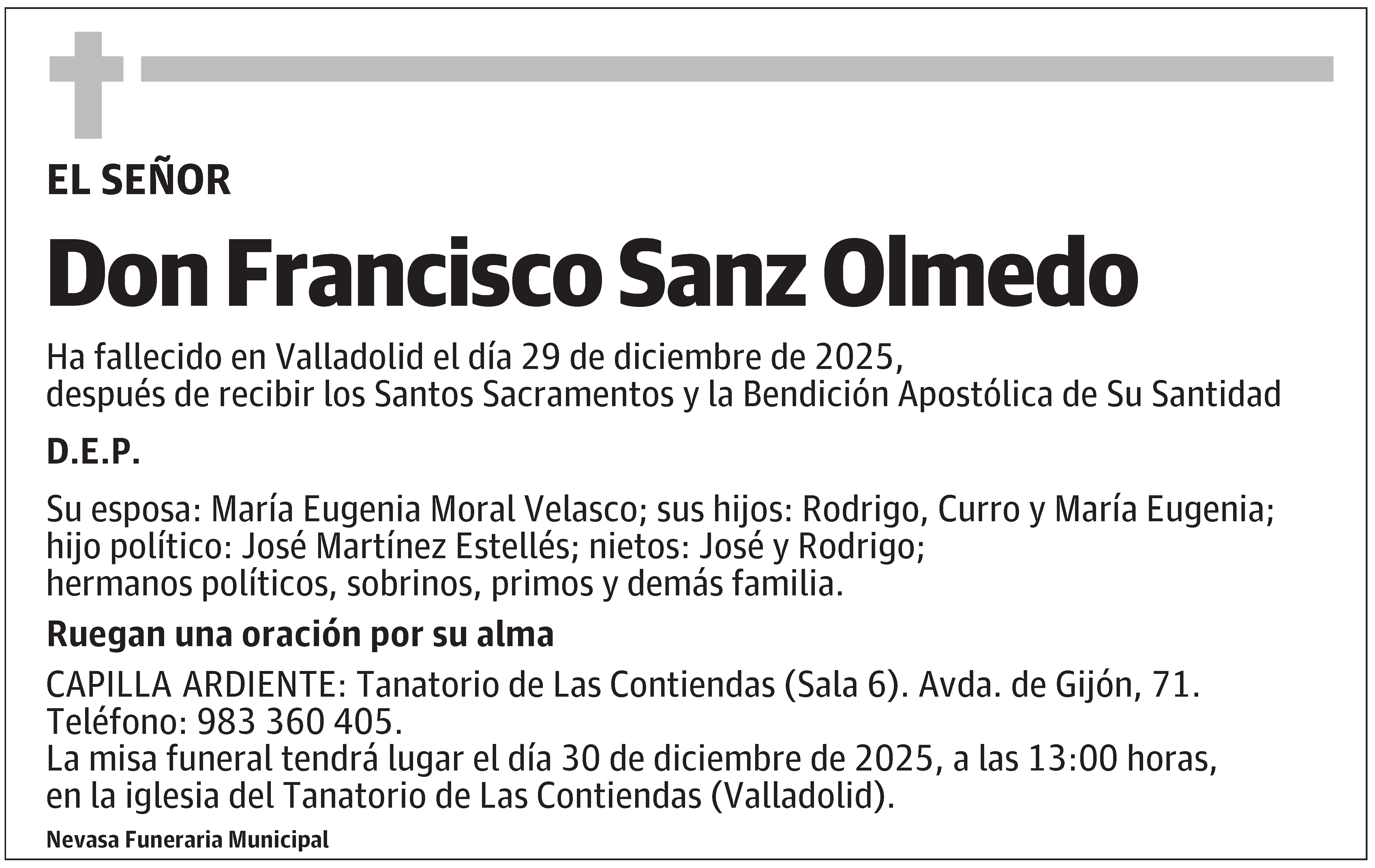 Francisco Sanz Olmedo