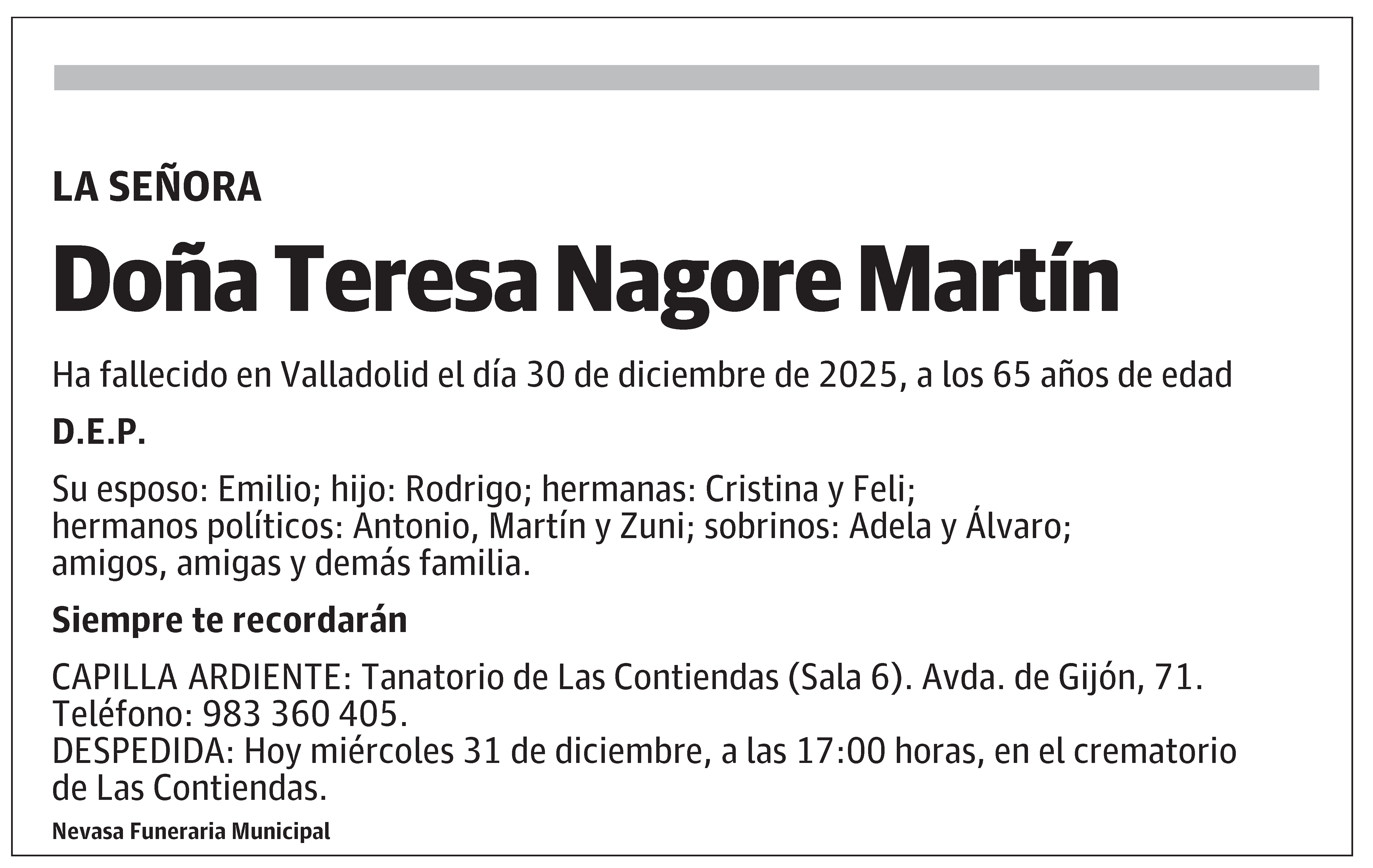 Teresa Nagore Martín