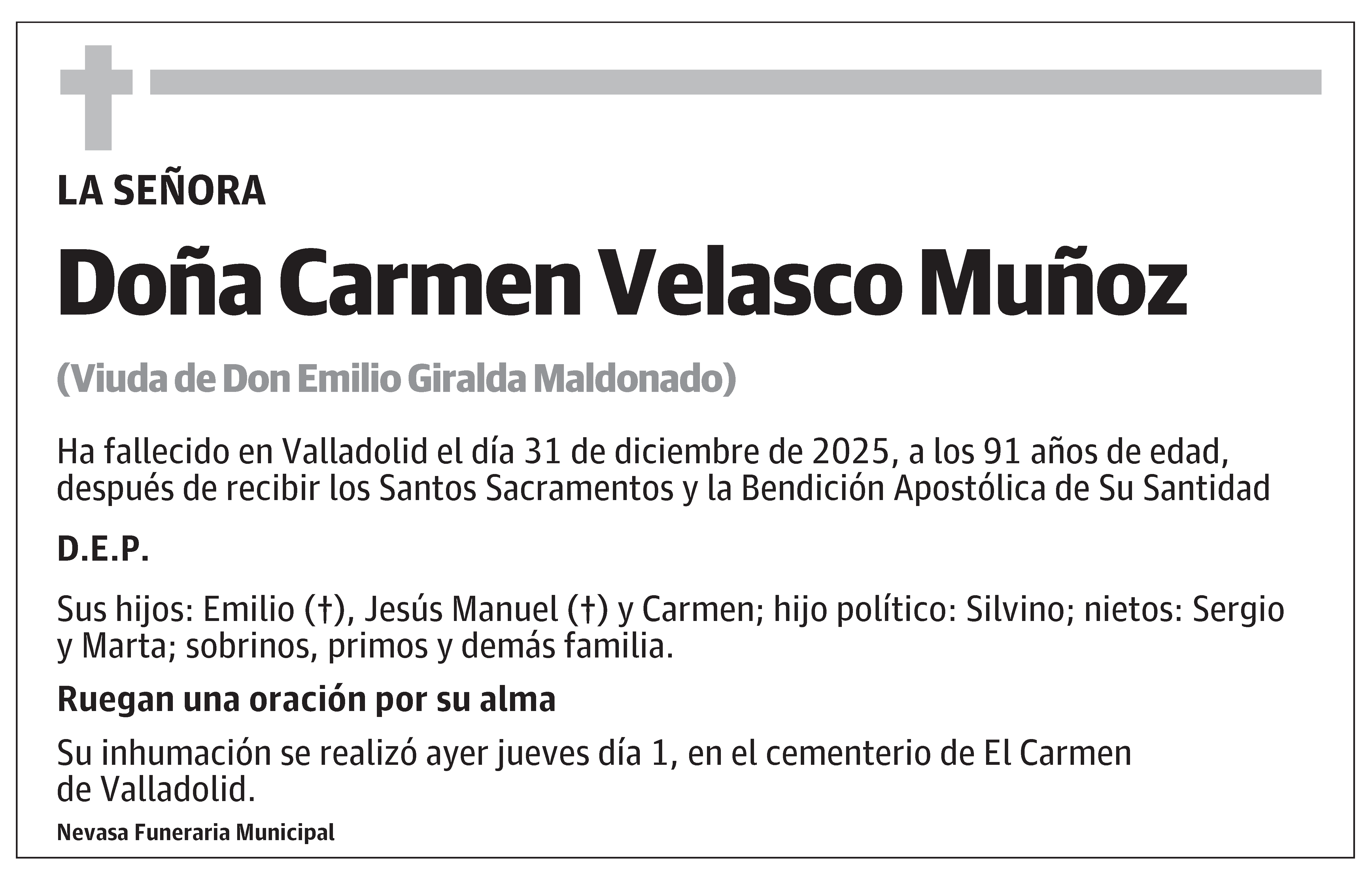 Carmen Velasco Muñoz