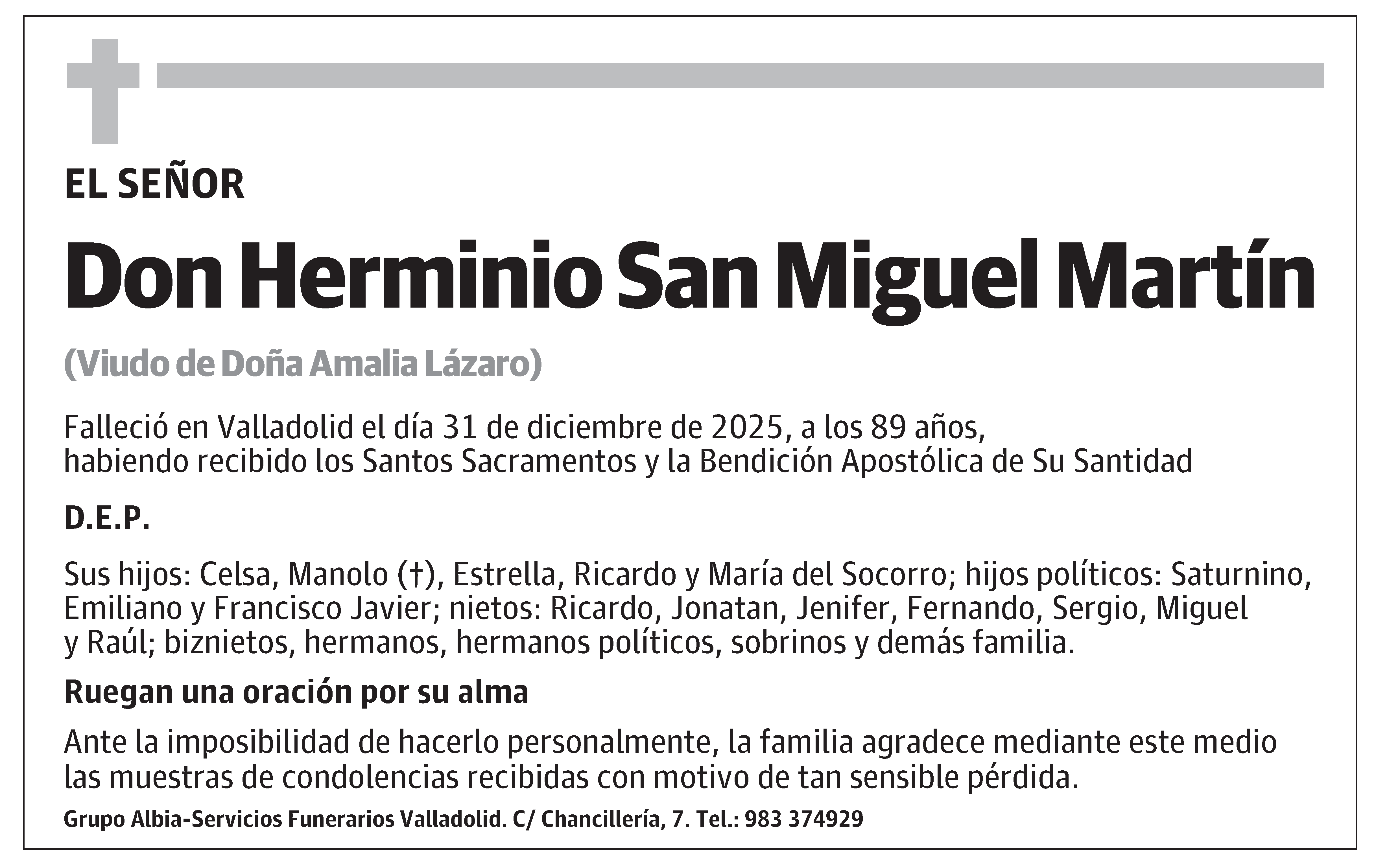 Herminio San Miguel Martín