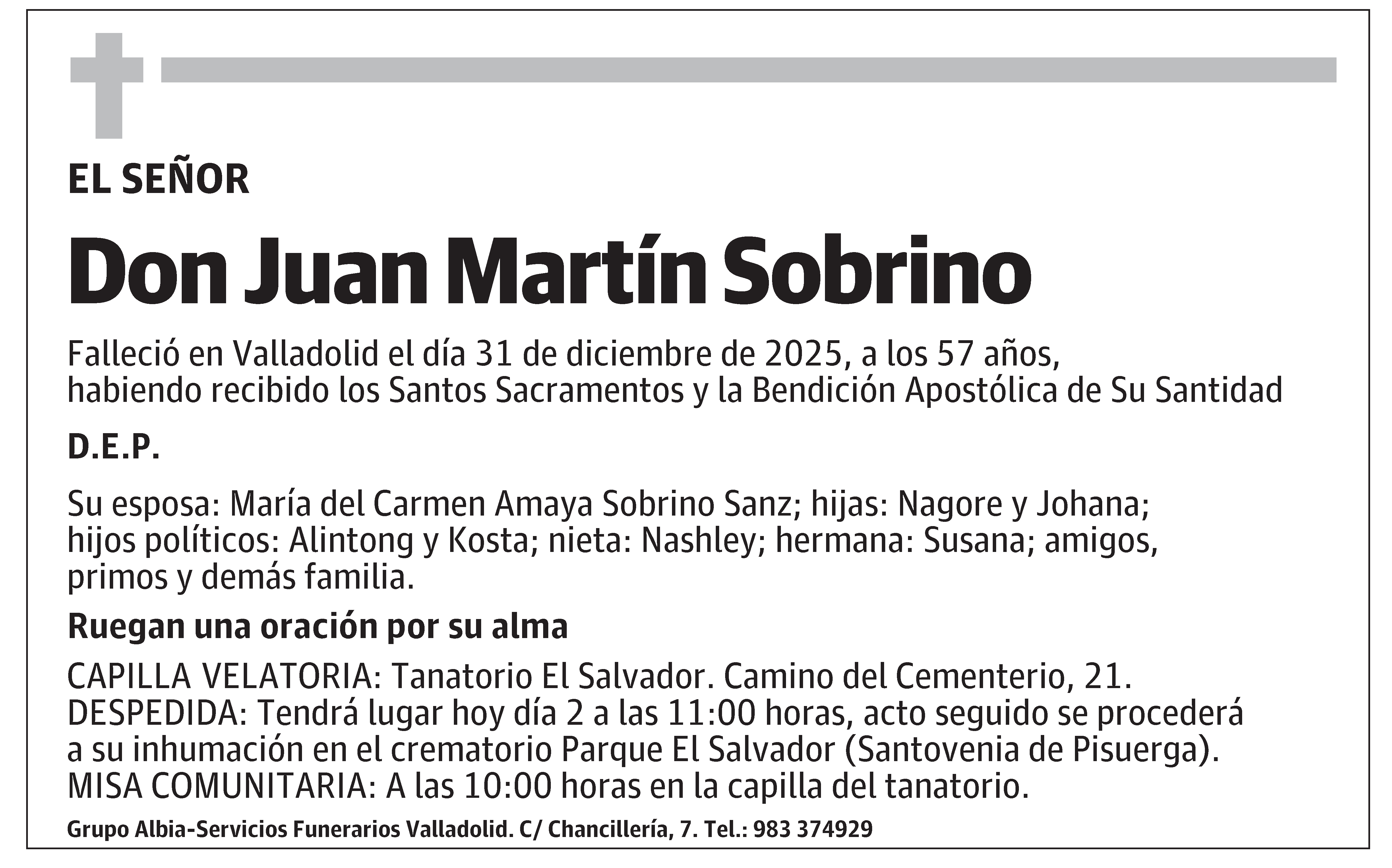 Juan Martín Sobrino
