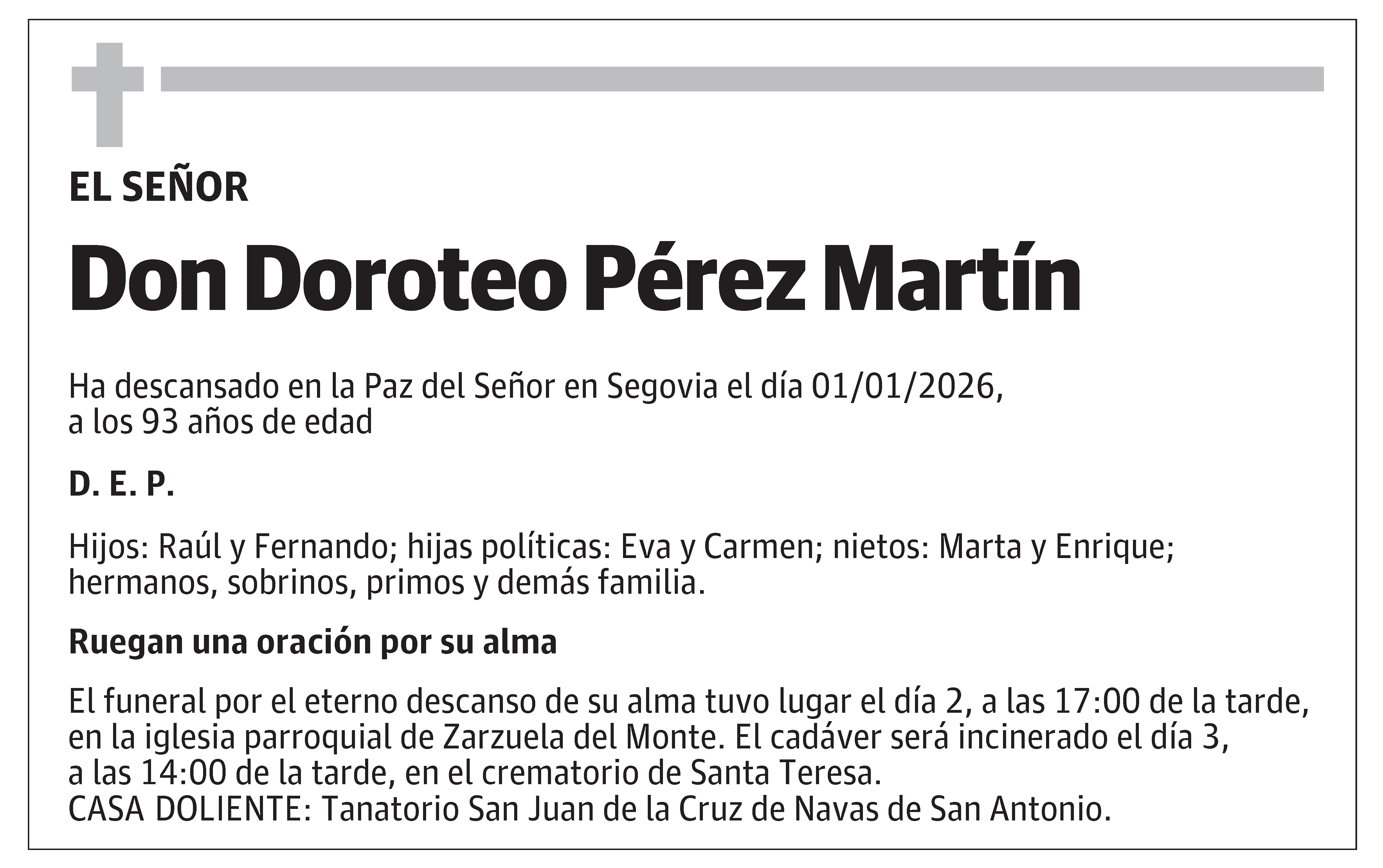 Doroteo Pérez Martín