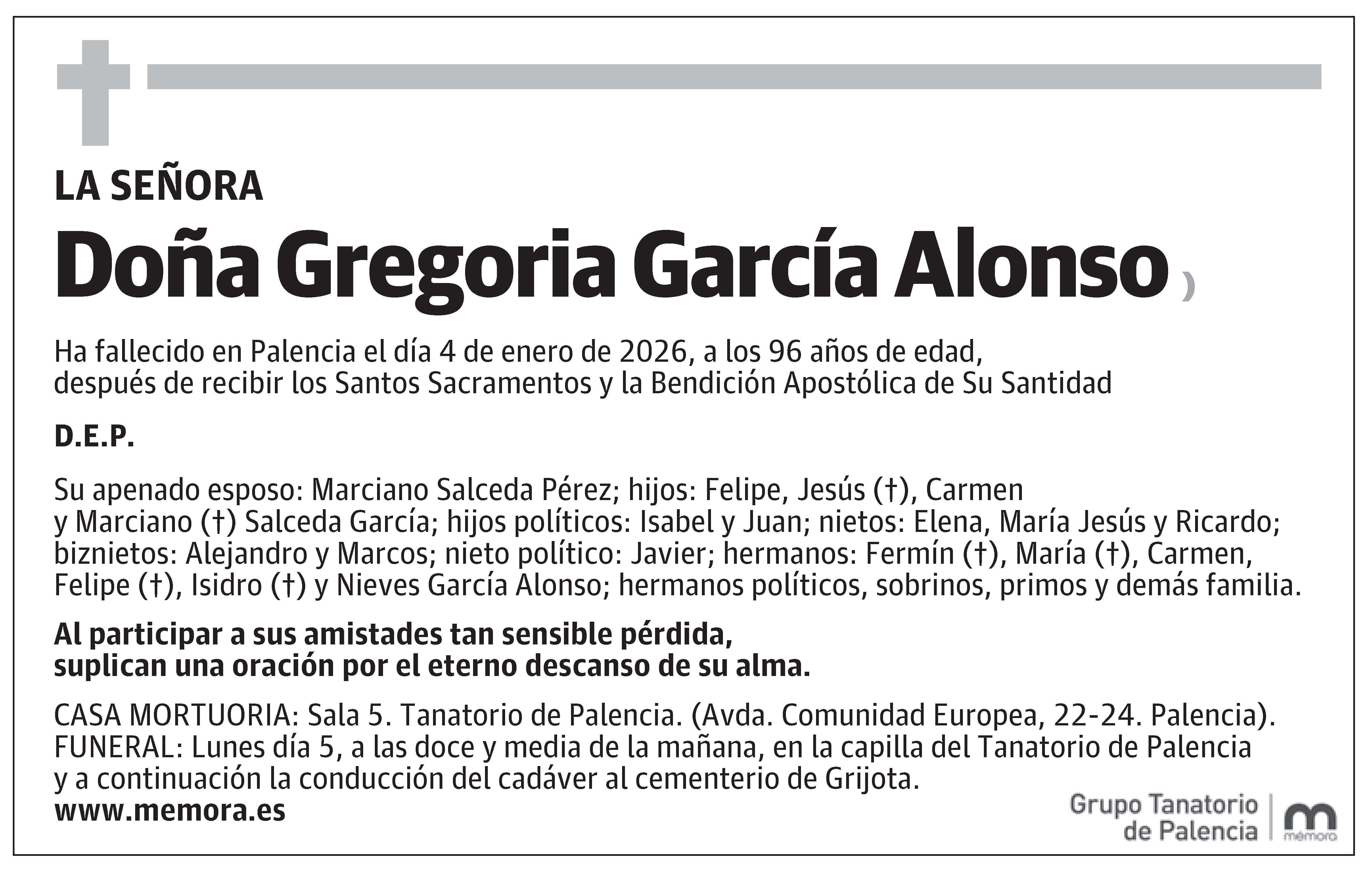 Gregoria García Alonso